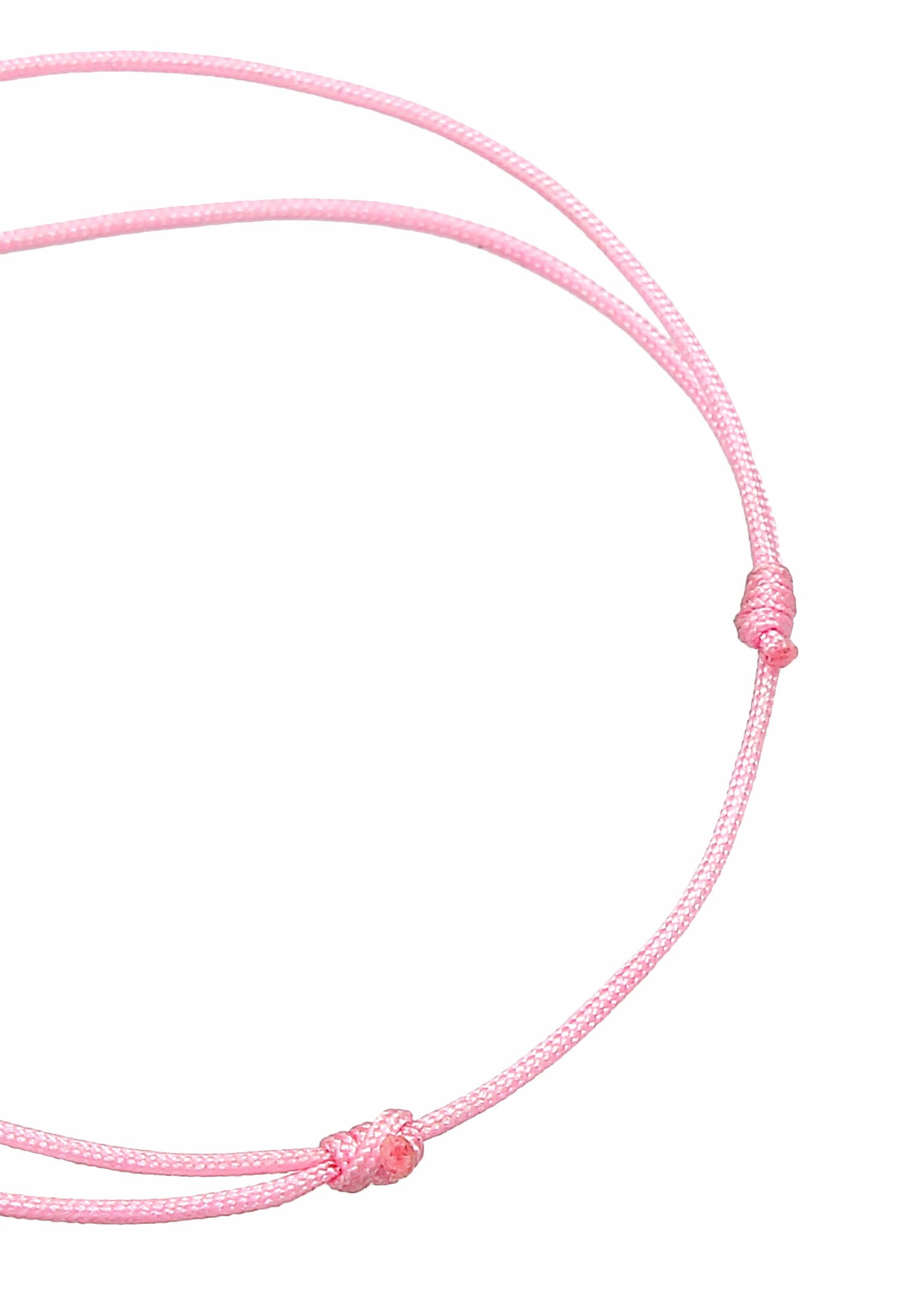Elli Armkette »Armband Kinder Melone Bunt Nylon verstellbar 925 Silber«