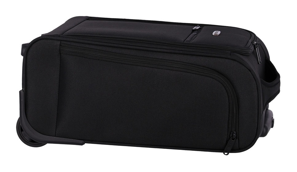 travelite Weichgepäck-Trolley »CABIN Bordtrolley Underseat Handgepäck Koffer« 28 l 2 Rollen 43 cm, Aufsteckfunktion – ideal als Unter-Sitz-Bordgepäck