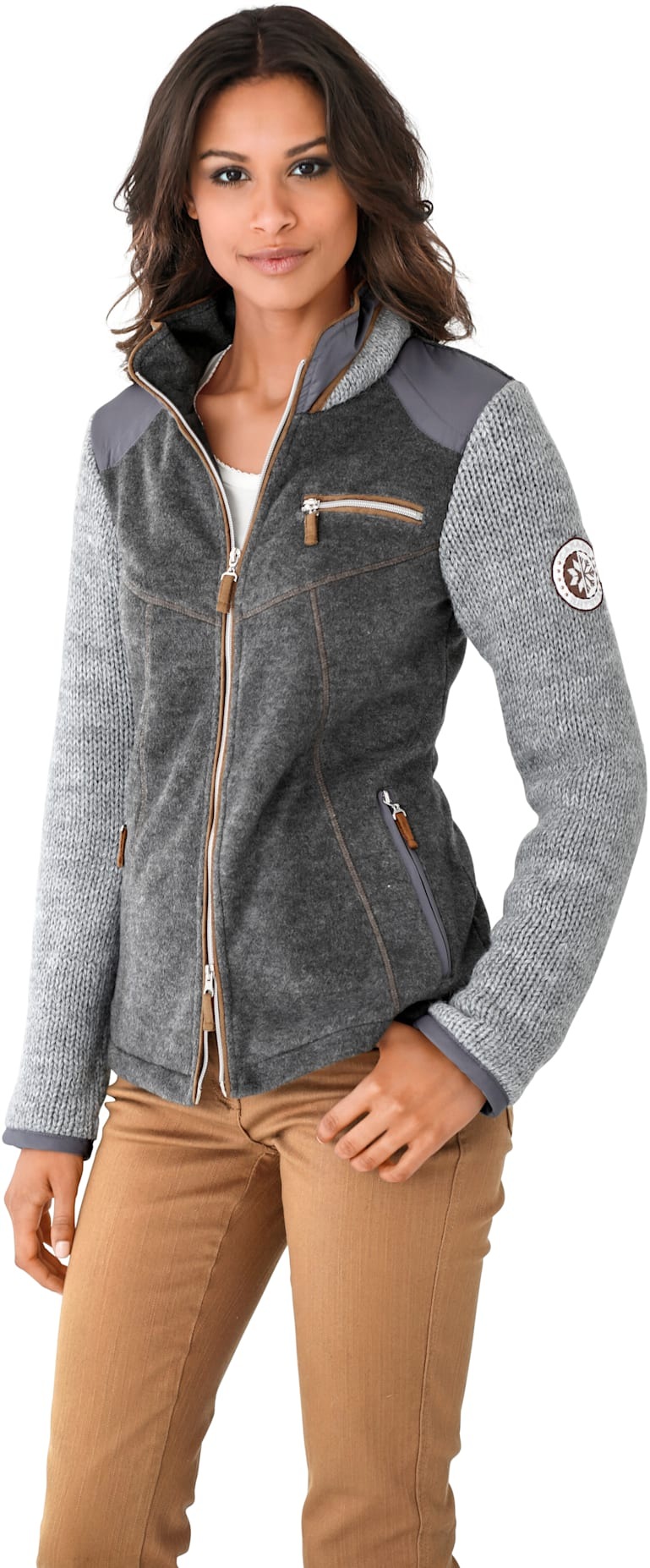 RICK CARDONA by heine Shirtjacke »Sweatjacke«, (1 tlg.)