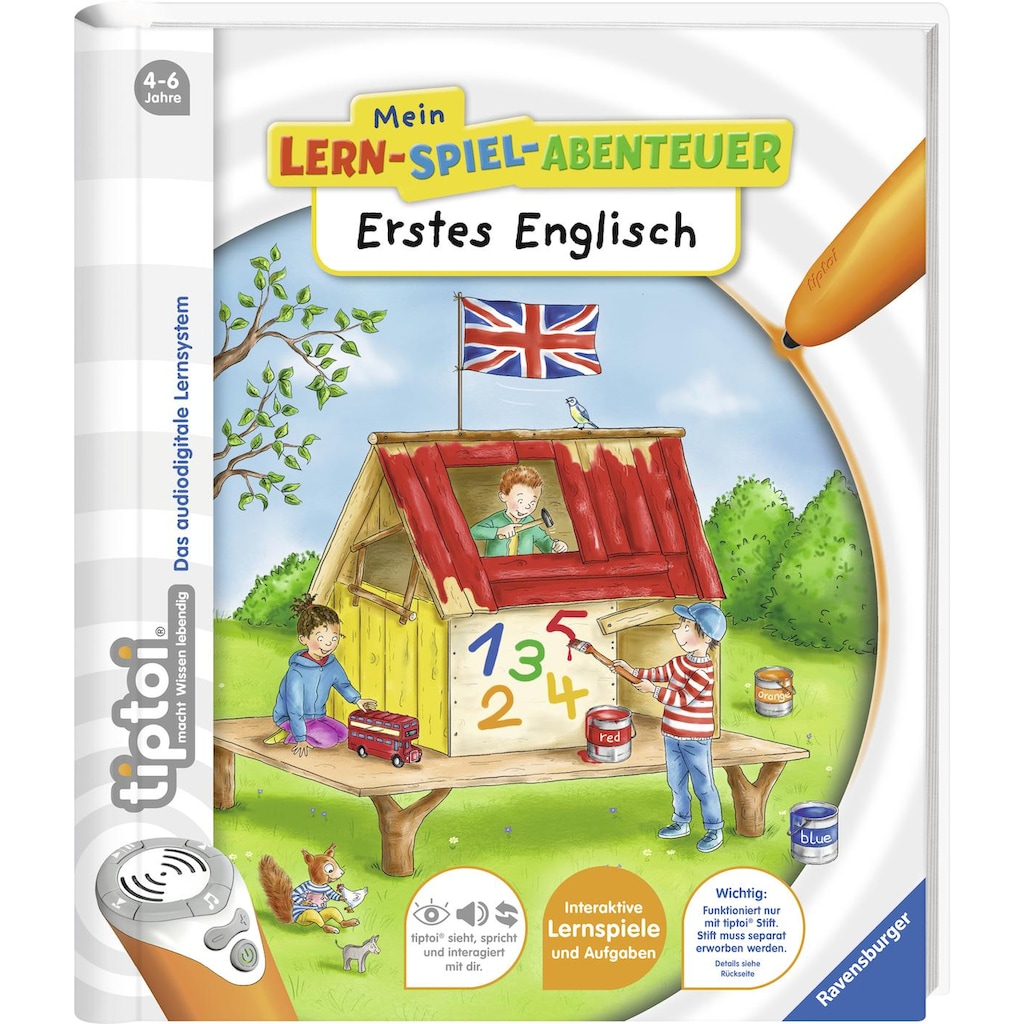 Ravensburger Buch »tiptoi®, Erstes Englisch«