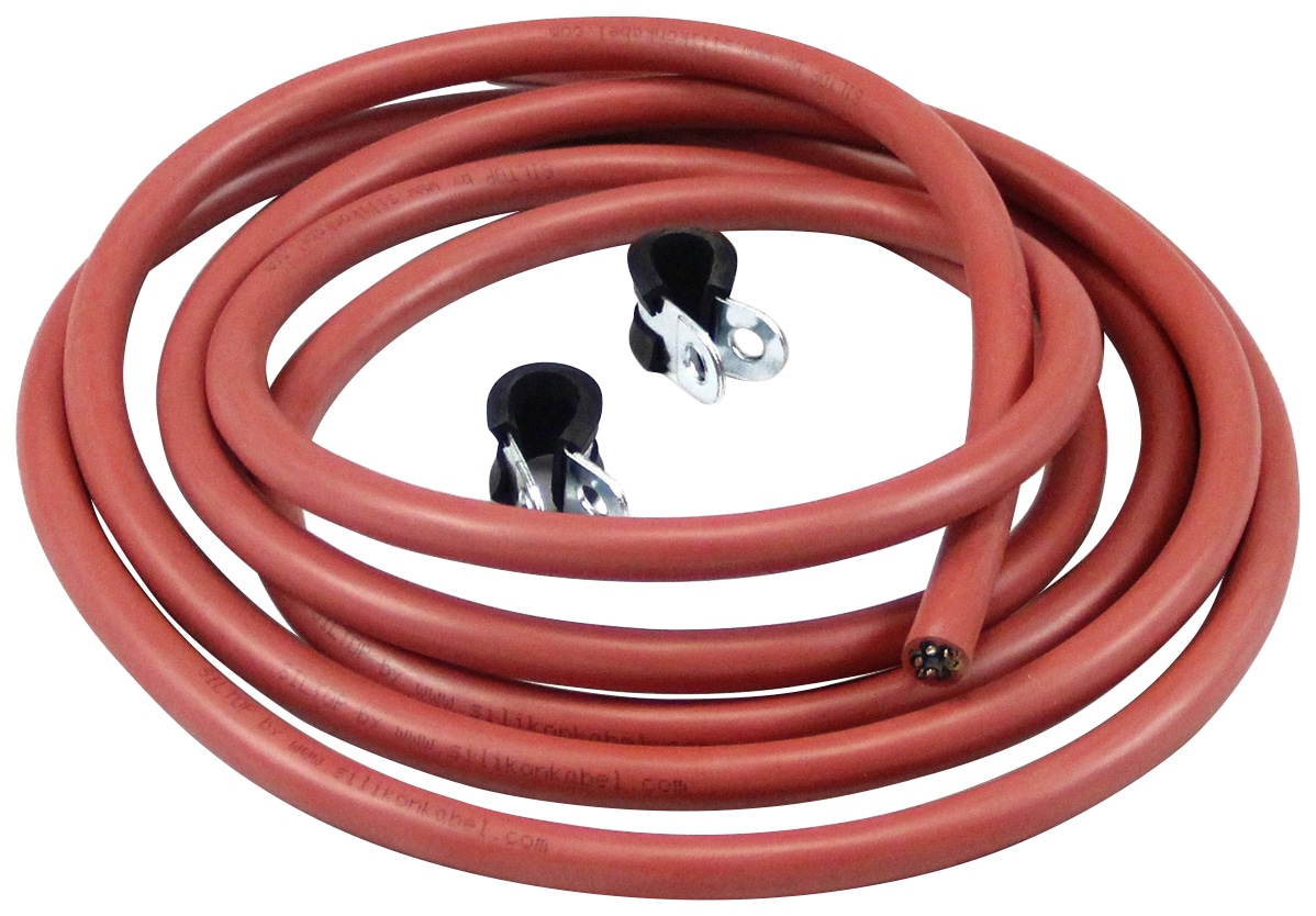 Karibu Silikonkabel 300 cm für Sauna Steuergeräte, 5 x 2,5 mm², 3 Meter