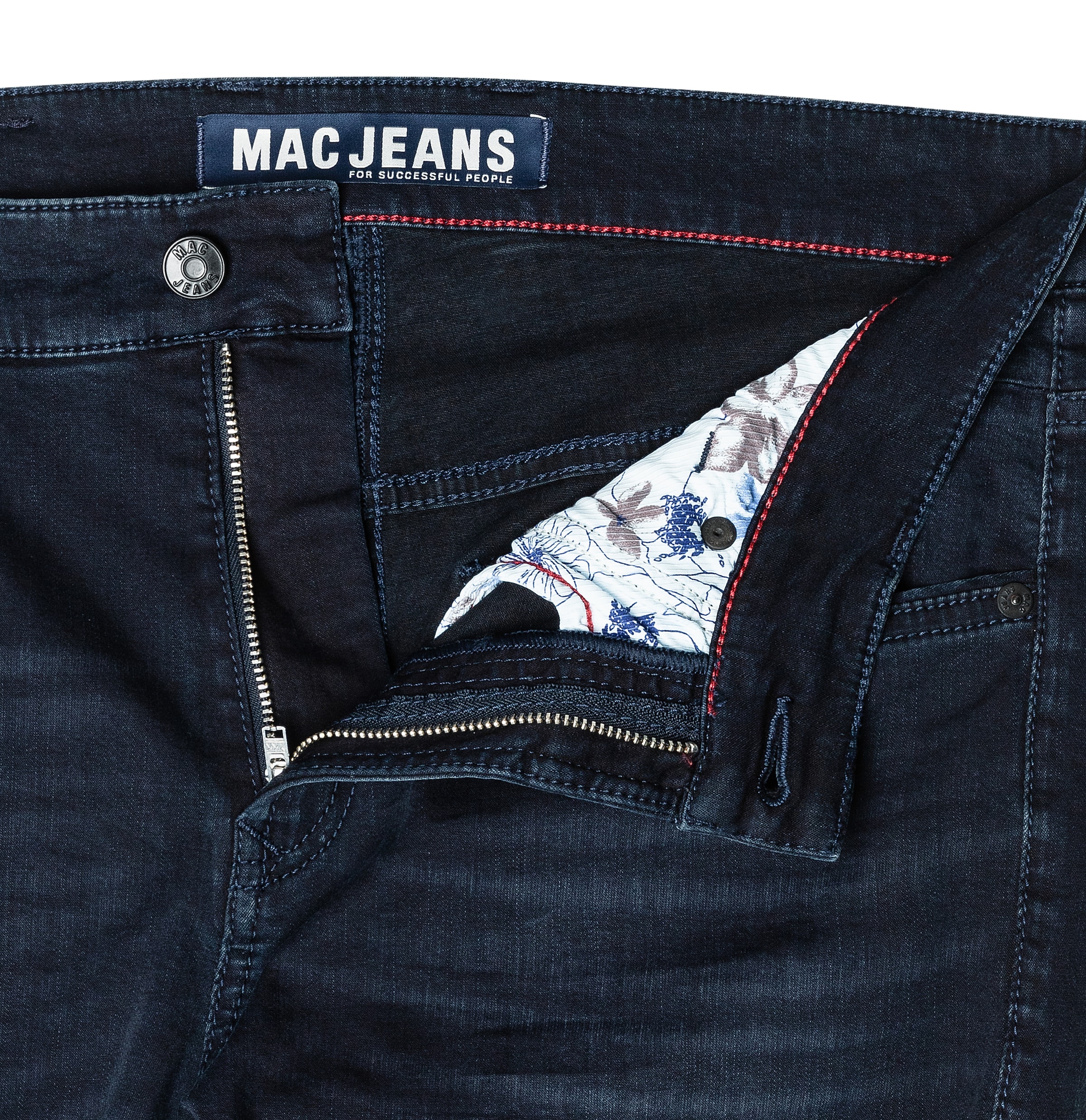 MAC Slim-fit-Jeans »Arne-Pipe light« schmaler figurbetonender Schnitt