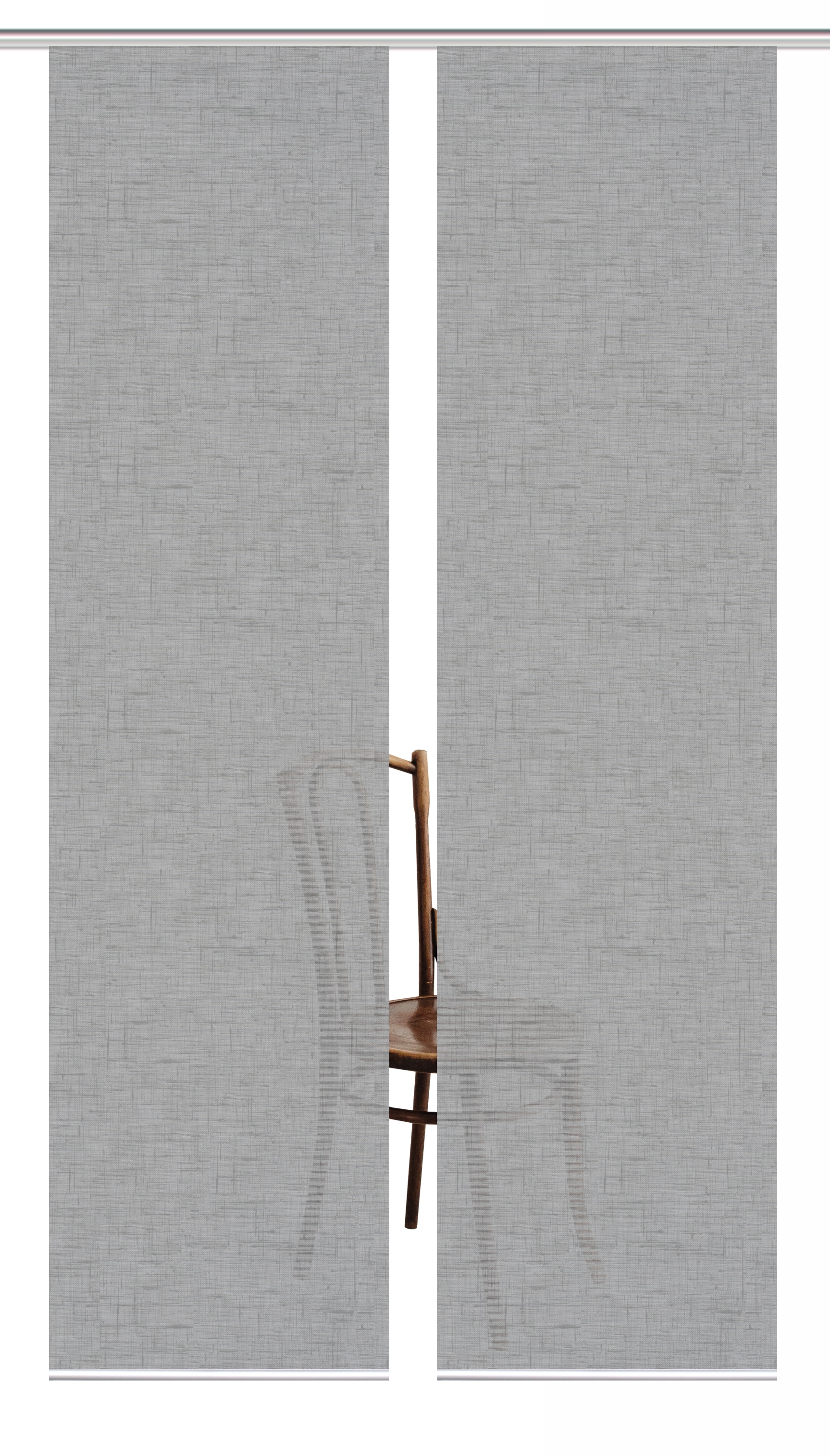 HOME in green Schiebegardine »ESTRA« Paneelwagen 2 Stk. tlg. SET DIGITALDRUCK,BAMBUSOPTIK RECYCELT