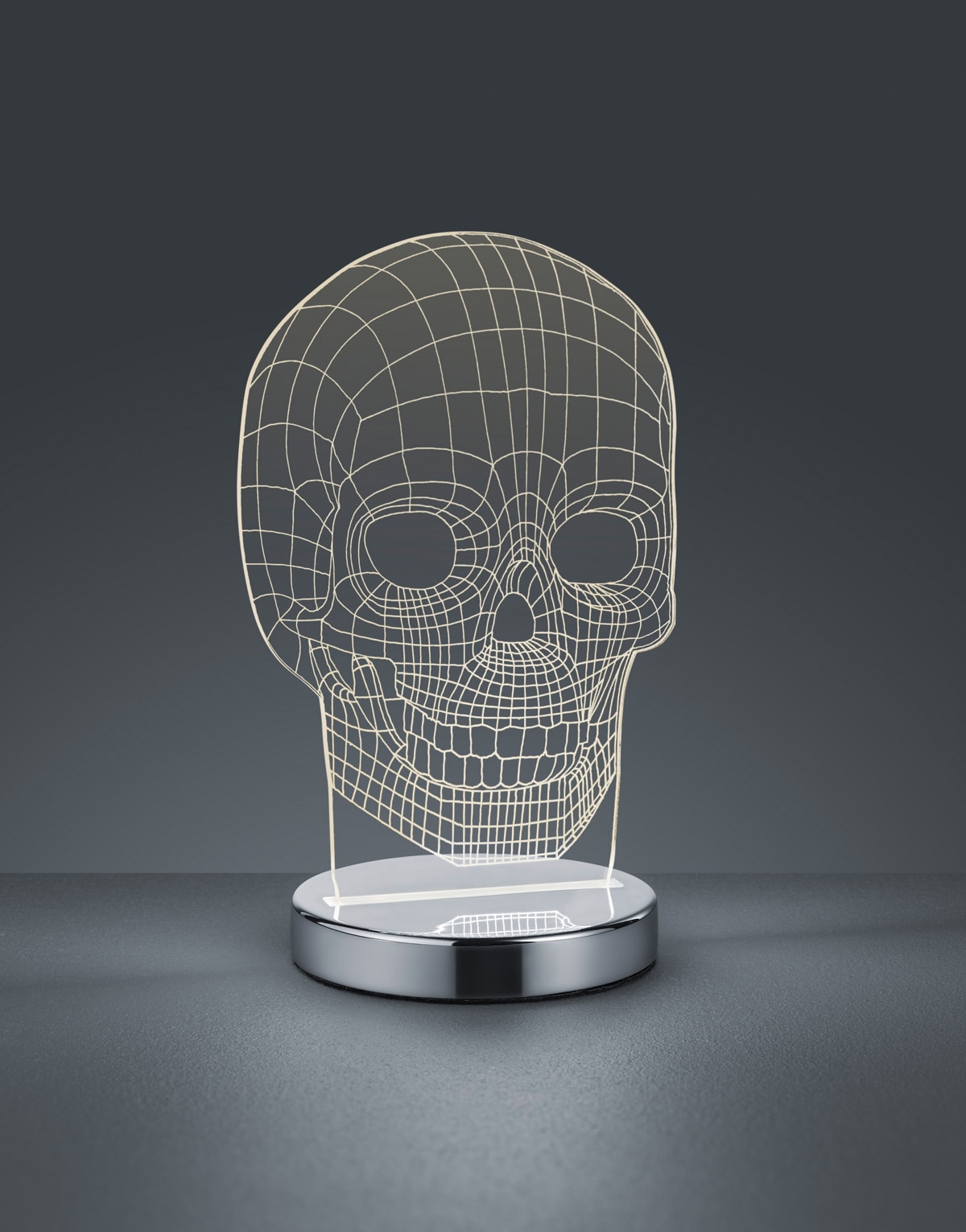 LED Tischleuchte »Skull«, 1 flammig, Leuchtmittel LED-Board | LED fest integriert,...