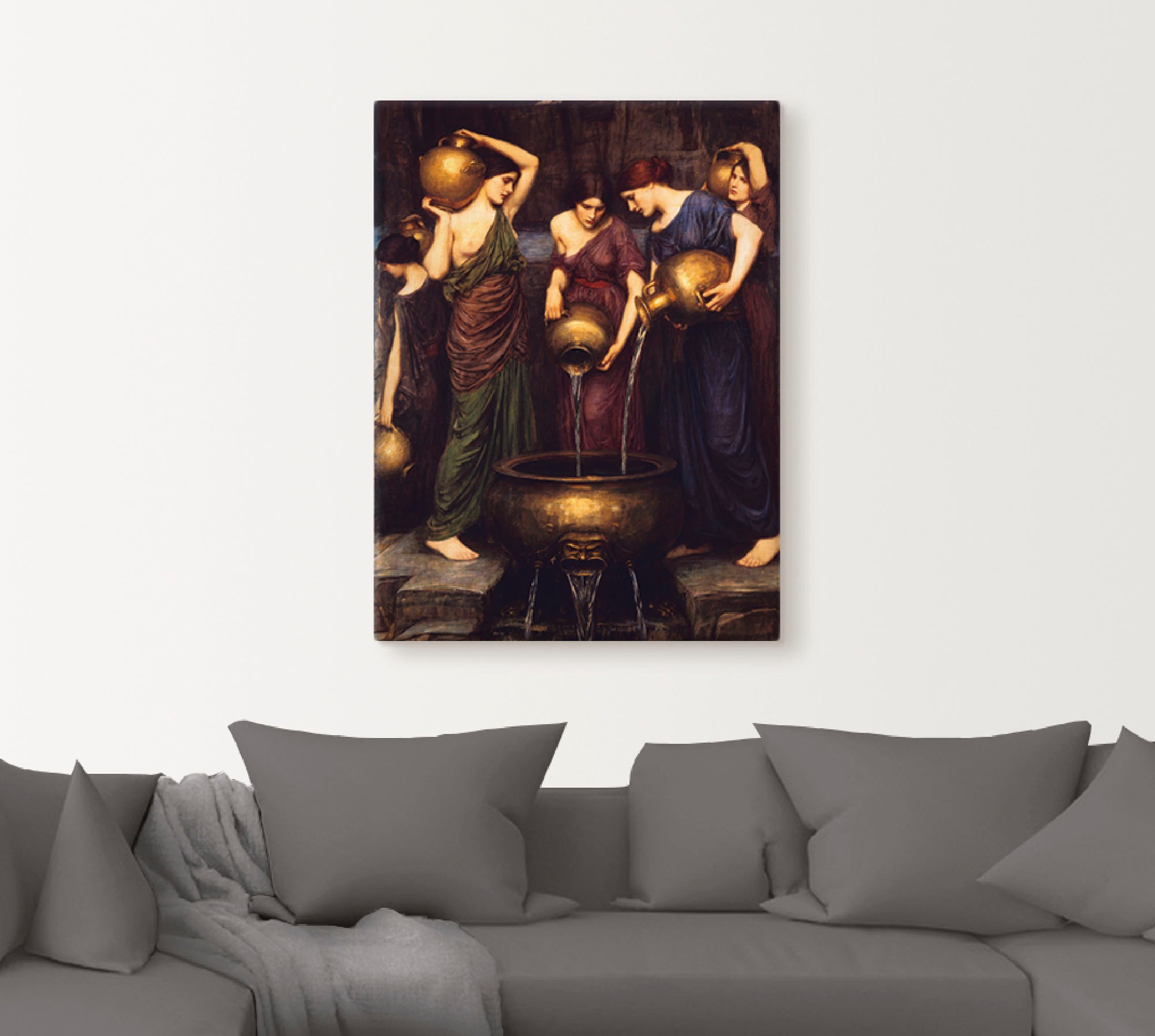 Artland Wandbild »Die Danaiden. 1910«, Frau, (1 St.)
