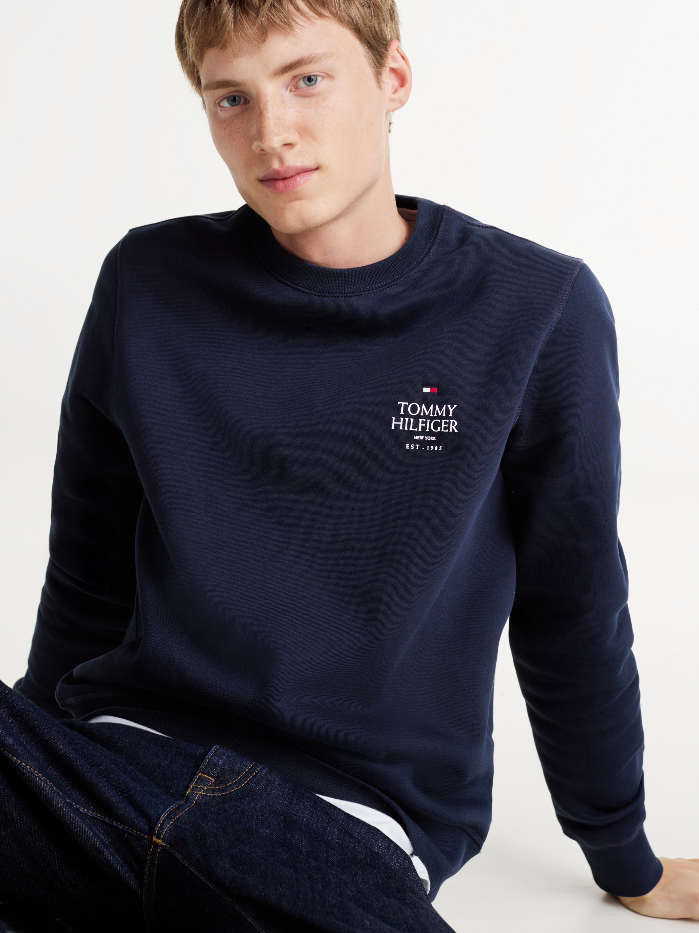 Tommy Hilfiger Sweatshirt »HILFIGER STACK SWEATSHIRT«
