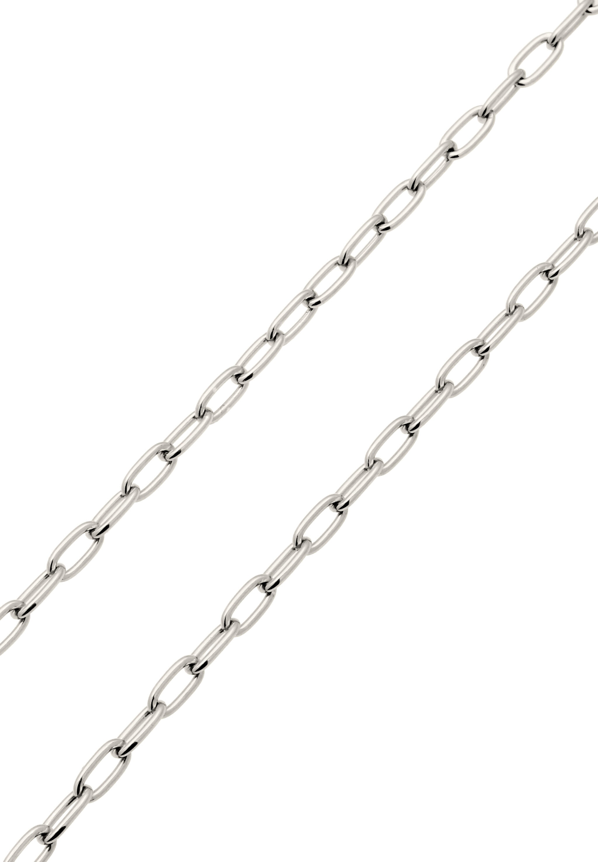 Elli Kette ohne Anhänger »Halskette Karabiner-Charm 925 Sterling Silber«