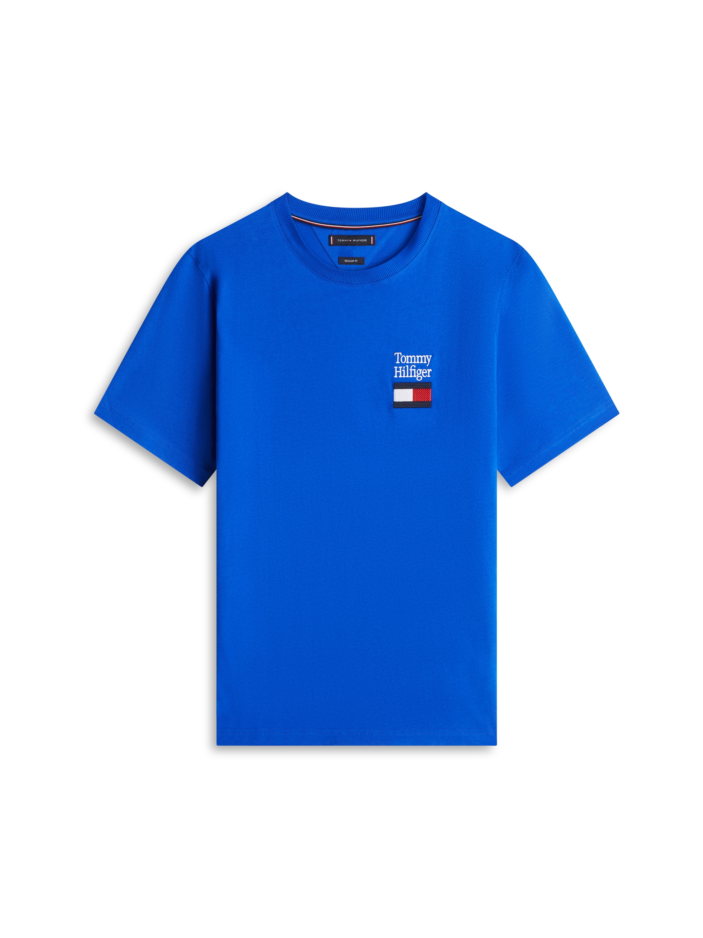 Tommy Hilfiger T-Shirt »BRAND LOVE TEXT STACK« Regular fit mit Rundhalsausschnitt