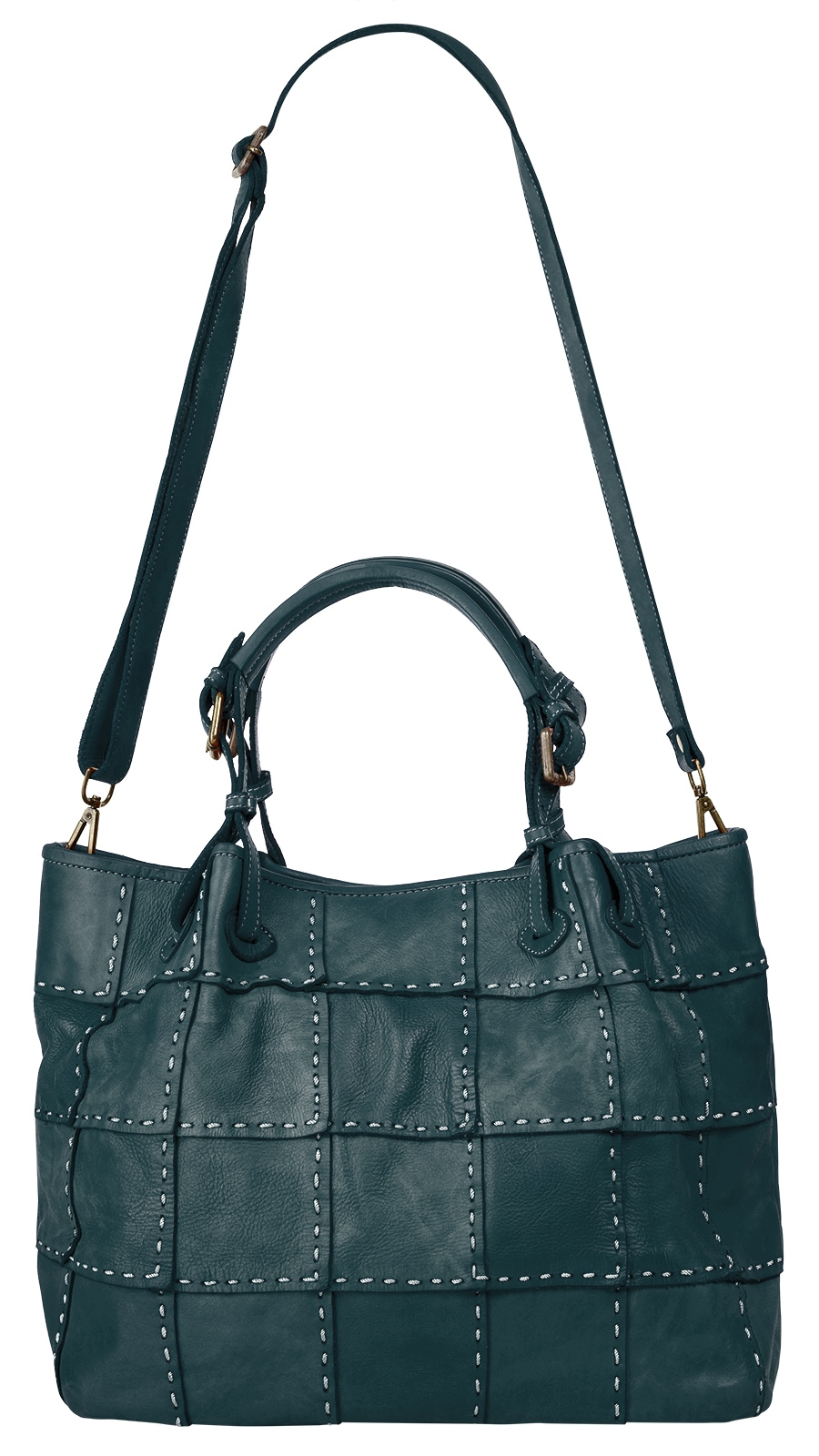 Samantha Look Shopper, echt Leder, Made in Italy