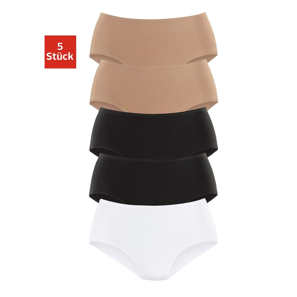 petite fleur Hüftslip, (Packung, 5 St.)