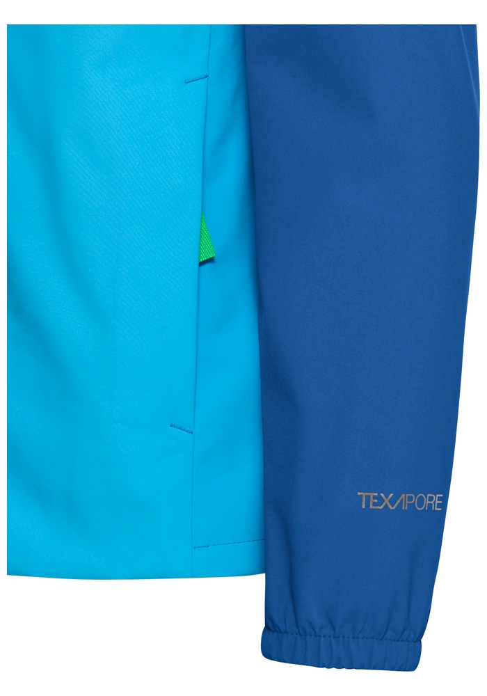 Jack Wolfskin Outdoorjacke »ADVENTURETRIBE 2L JKT K« mit Kapuze