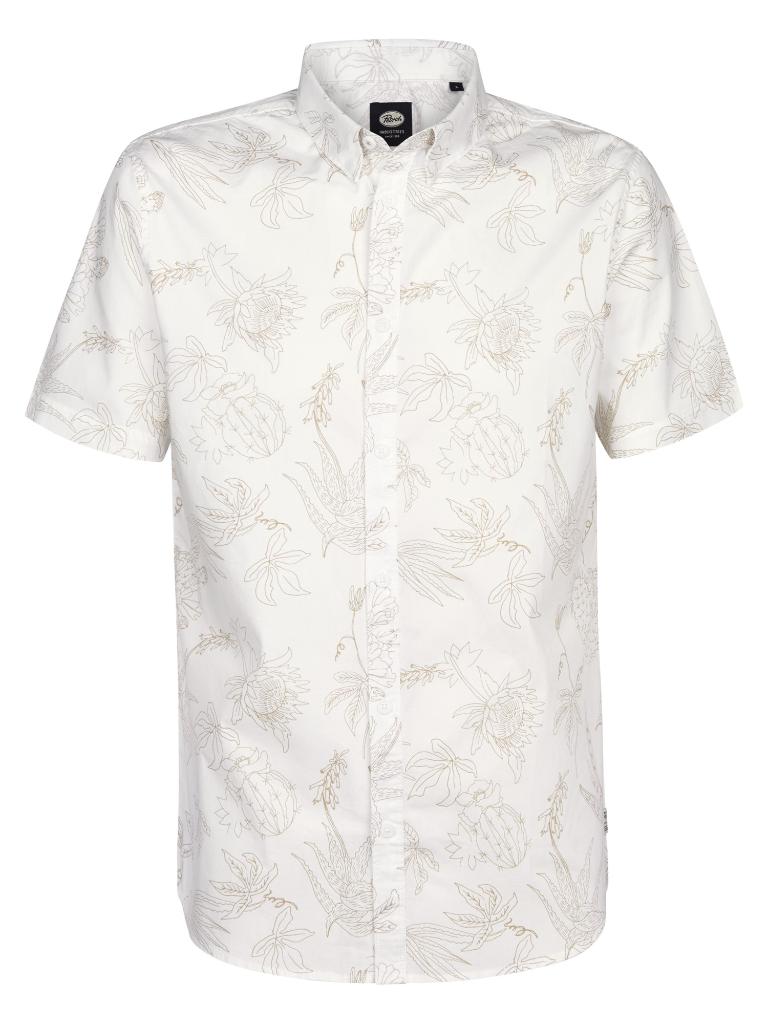Petrol Industries Kurzarmhemd »Men Shirt Short Sleeve AOP« mit All-Over Print