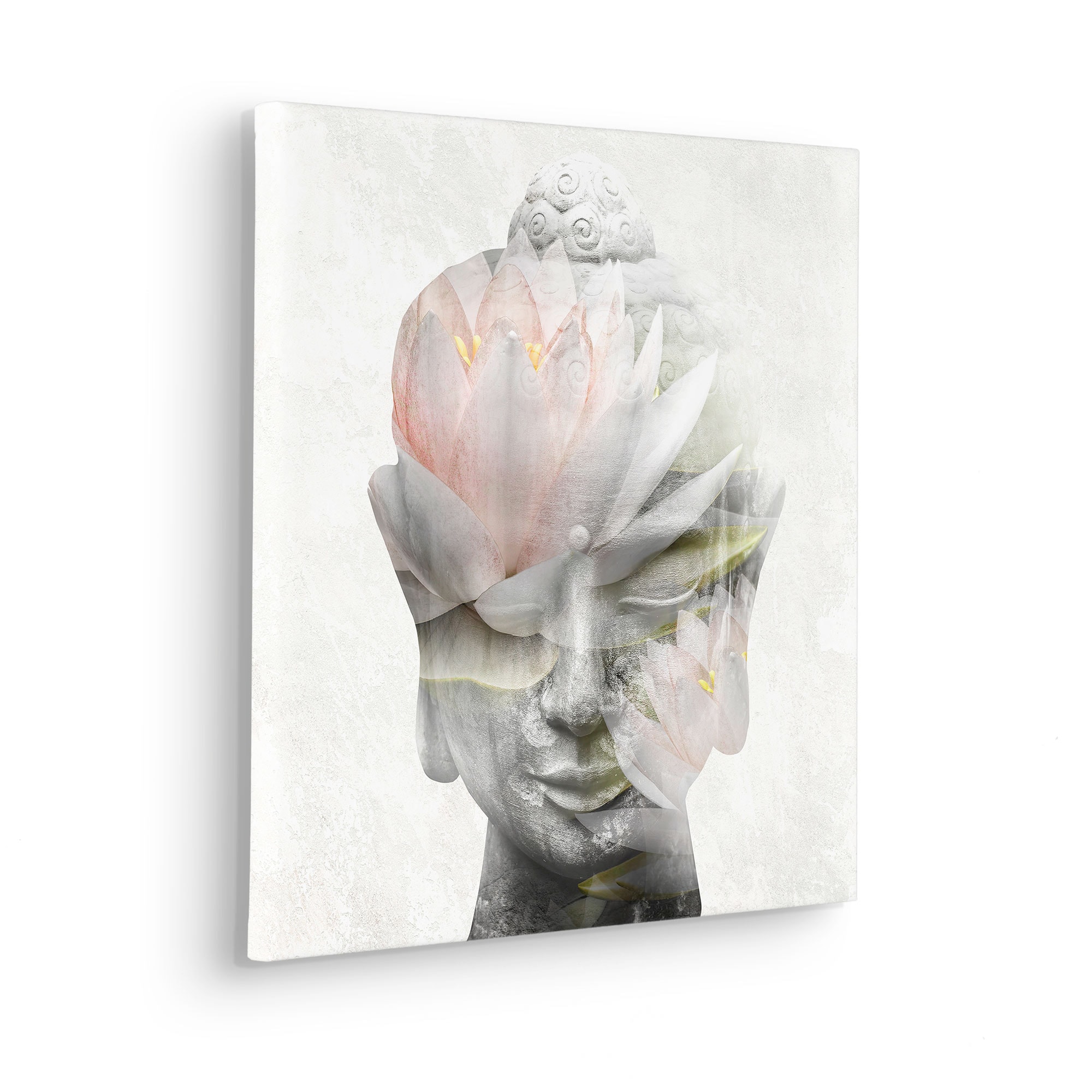 Komar Leinwandbild »Wellness Time - Größe 40 x 40 cm«, Natur, (1 St.), Keilrahmenbild mi Echtholzrahmen
