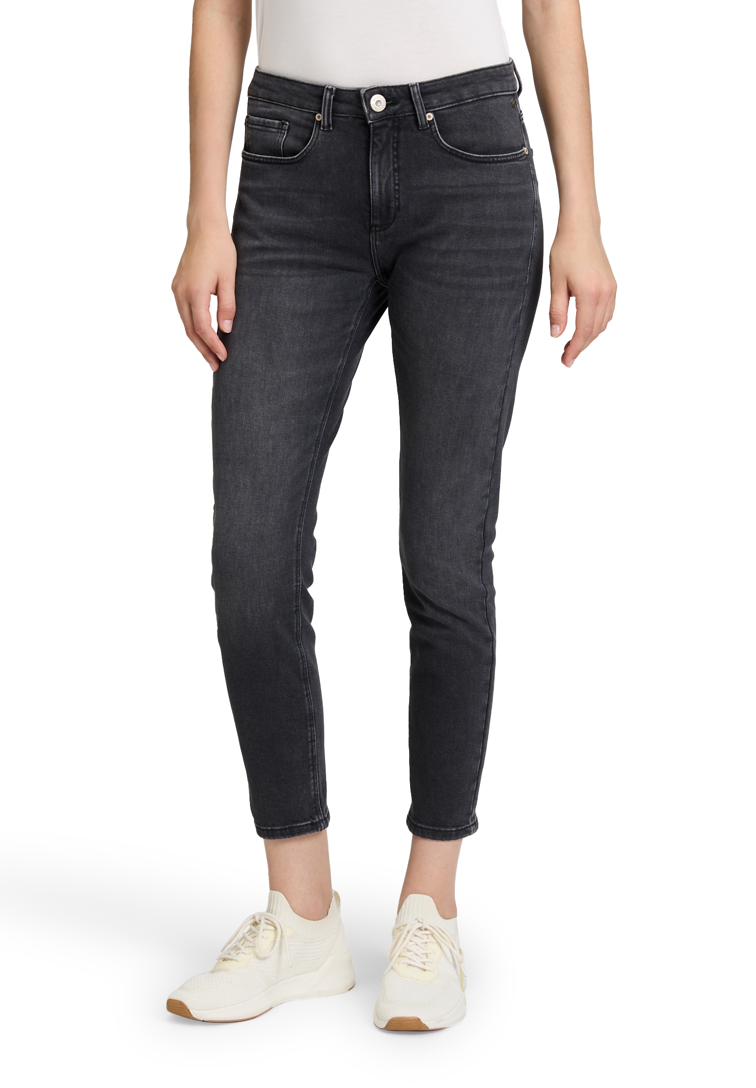 Betty&Co Relaxhose »Basic-Jeans mit Waschung«