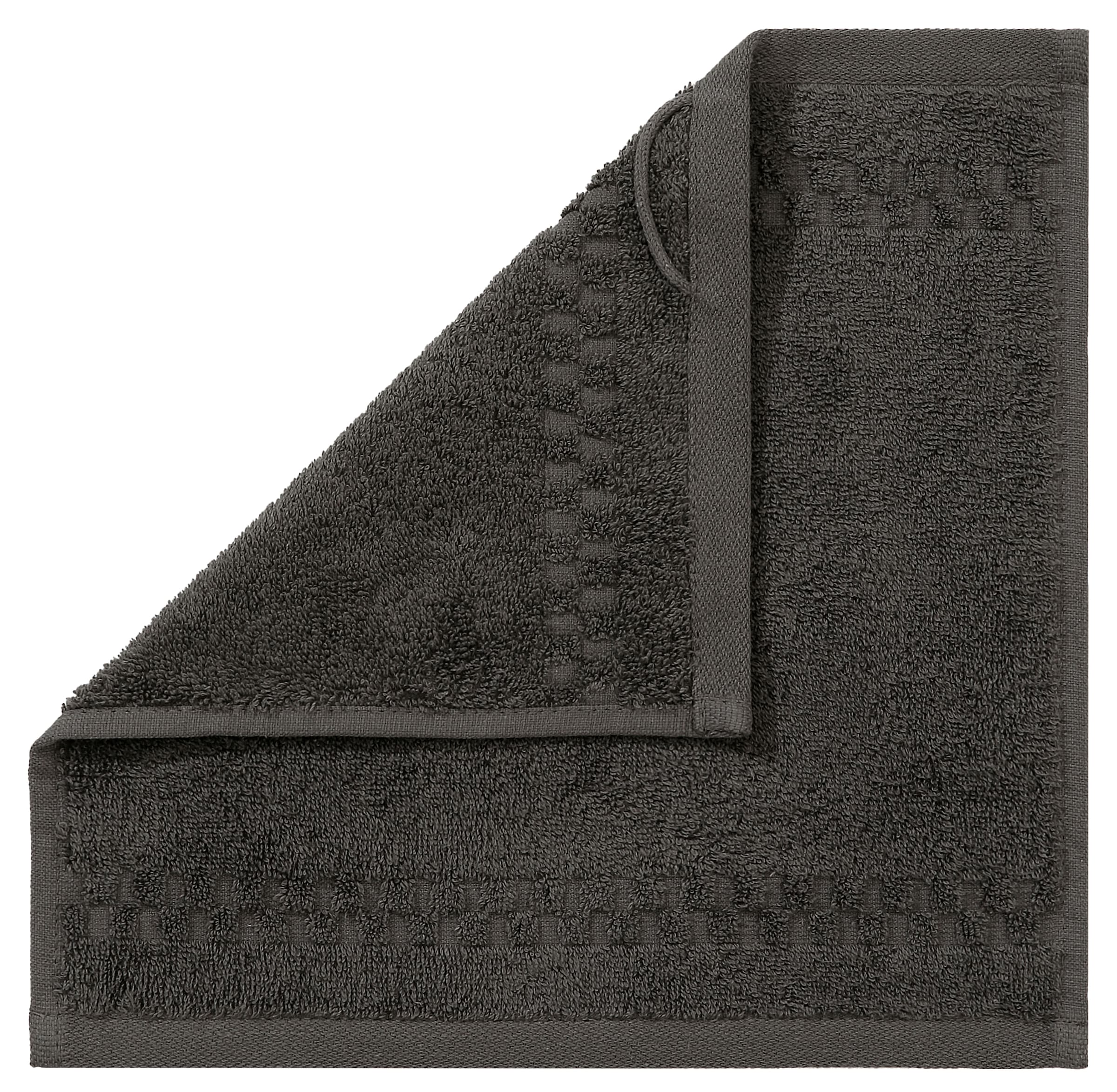 my home Waschlappen »Regona, Seiftücher (30x30cm), flauschig und weich, 500 gr/m²«, (Set, 10 tlg., 10 Seiftücher (30x30cm), Premium Handtücher mit Bordüre, Handtuch-Set, 100% Baumwolle