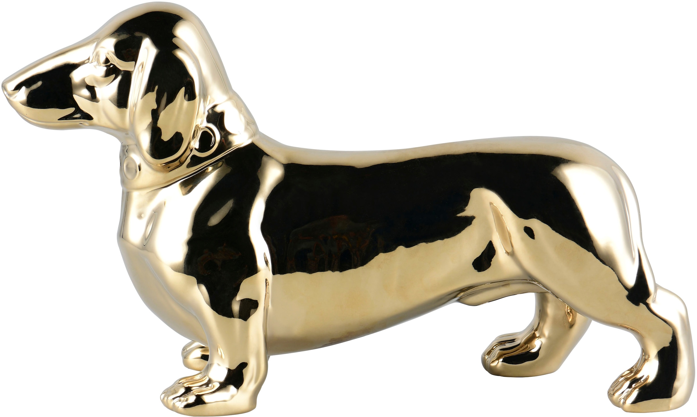 MIRRORS AND MORE Dekofigur »MAX« Dekofigur in Hundeform