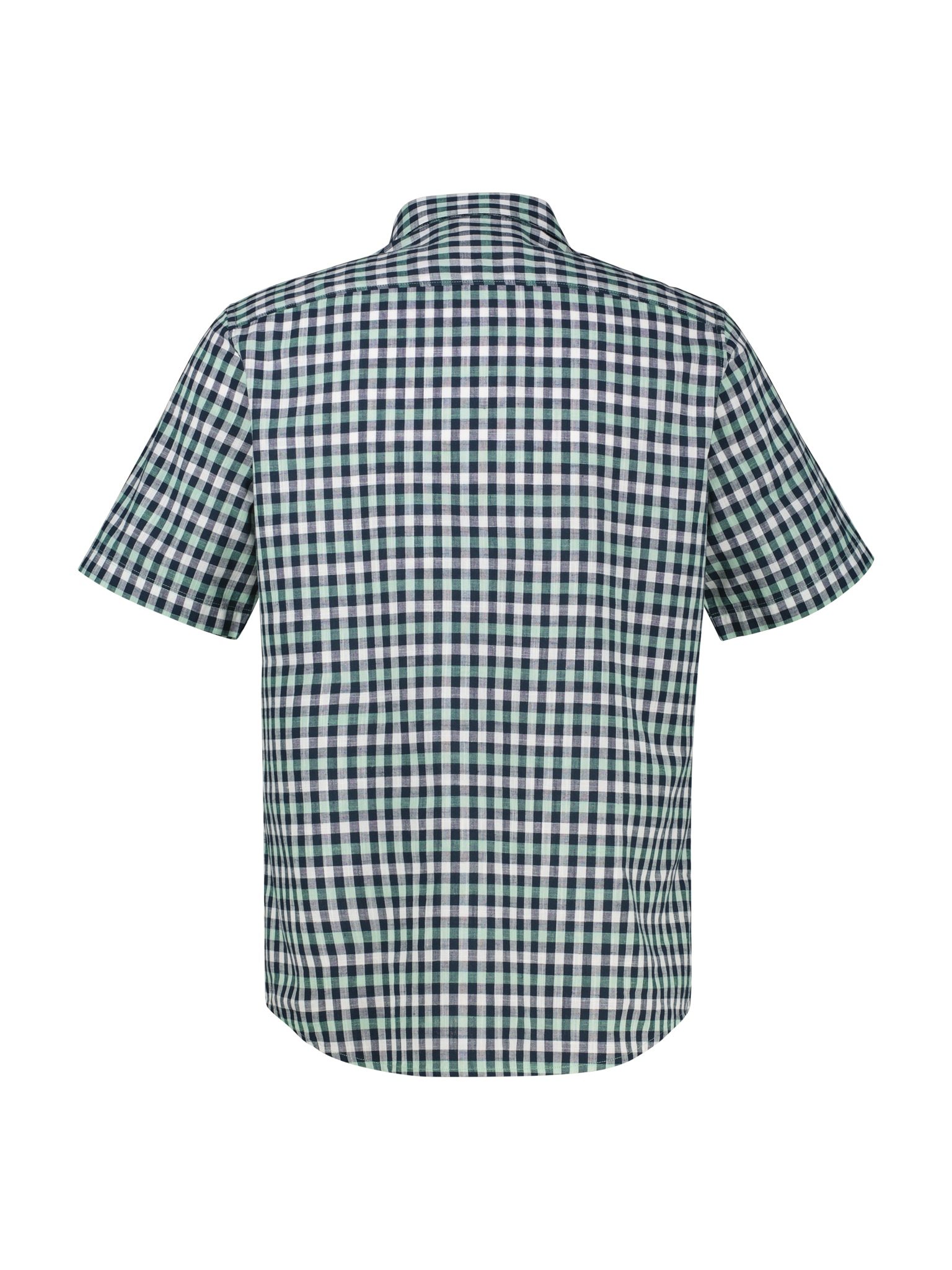 LERROS Kurzarmhemd mit Logo Stickerei