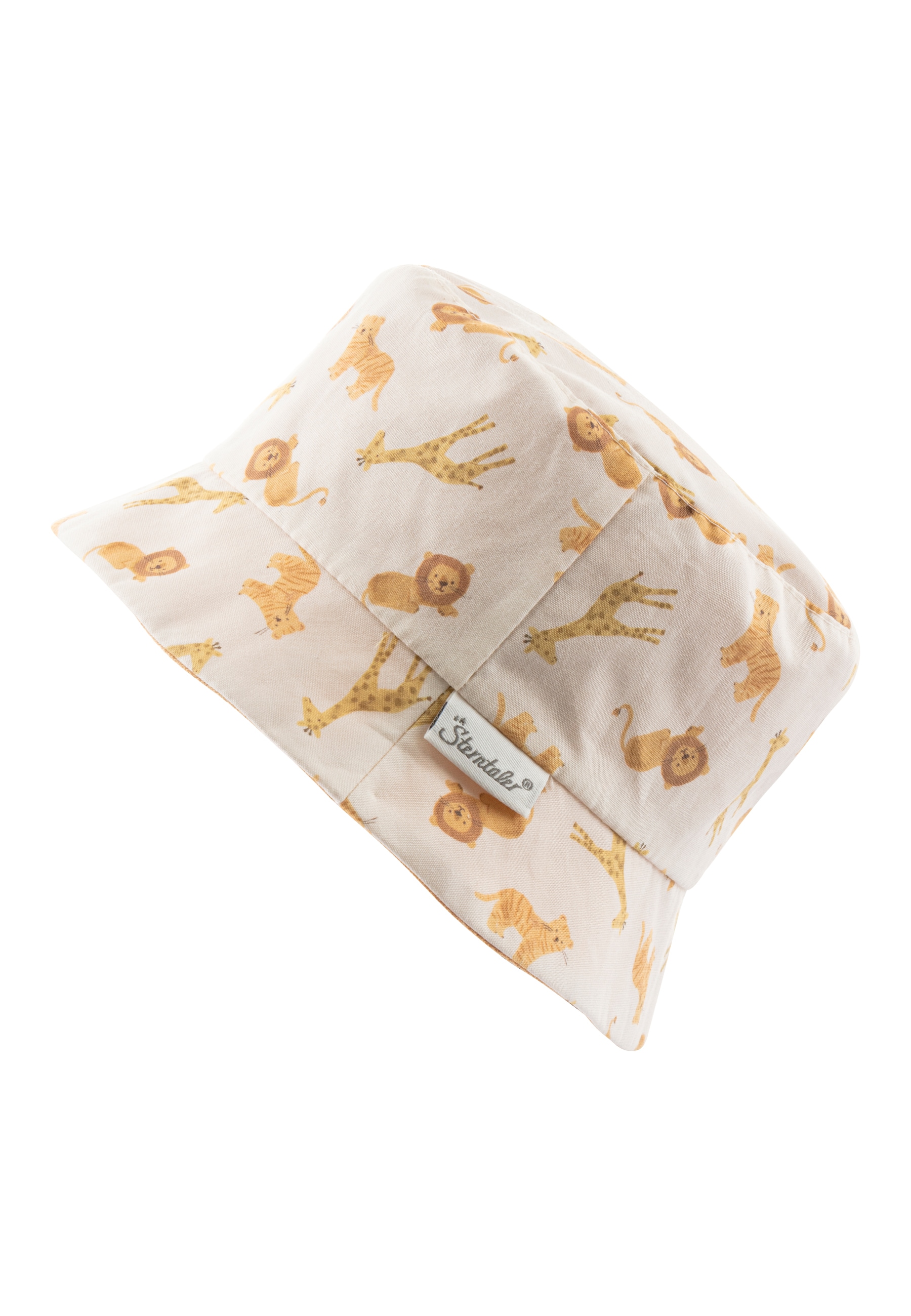 Sterntaler® Schirmmütze »Wende-Fischerhut Giraffen«