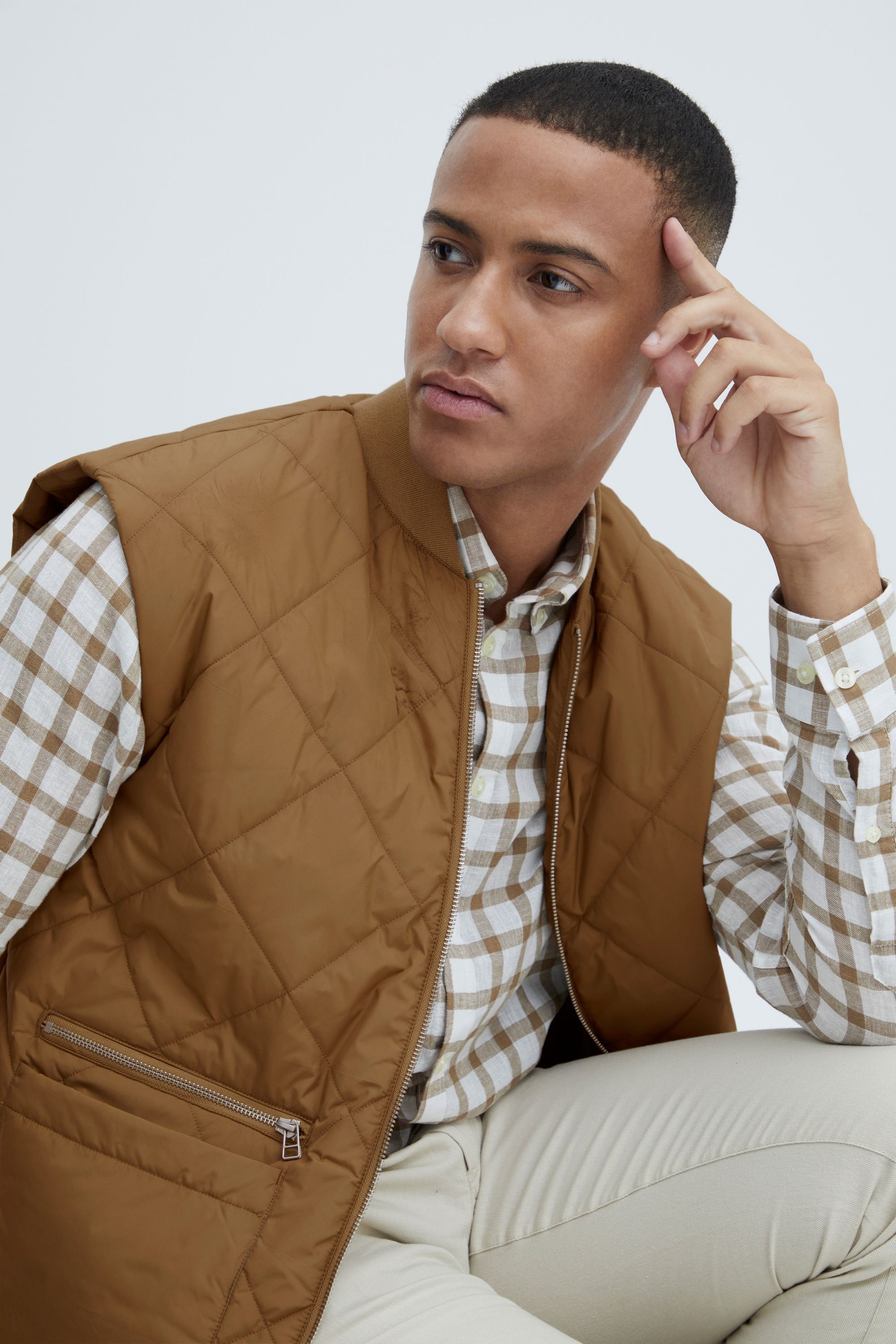 Casual Friday Steppweste »Steppweste CFOlas«, (1 tlg.), Ohne