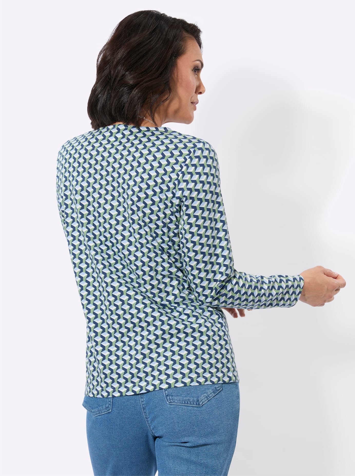 Casual Looks Print-Shirt »Druck-Shirt« 1
