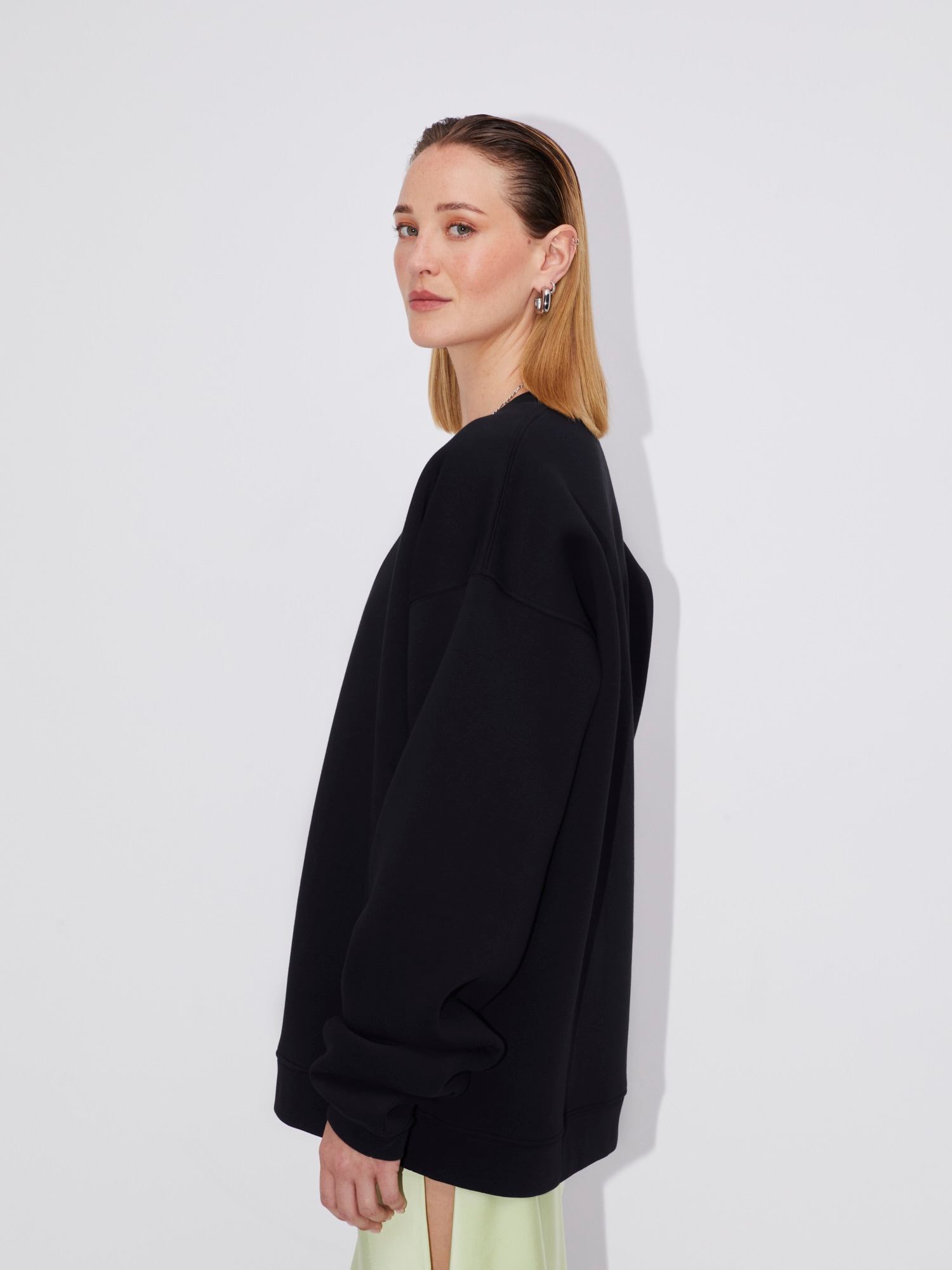LeGer Sweatshirt »Indra, LeGer by Lena Gercke«, Oversized fit mit Rundhalsausschnitt
