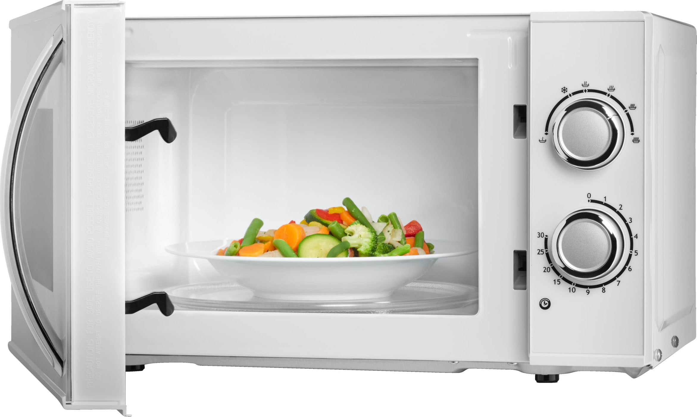 Medion® Mikrowelle »MD 15644«, Mikrowelle, 700 W, Leistung 700 W, 6 Leistungsstufen, Auftaufunktion
