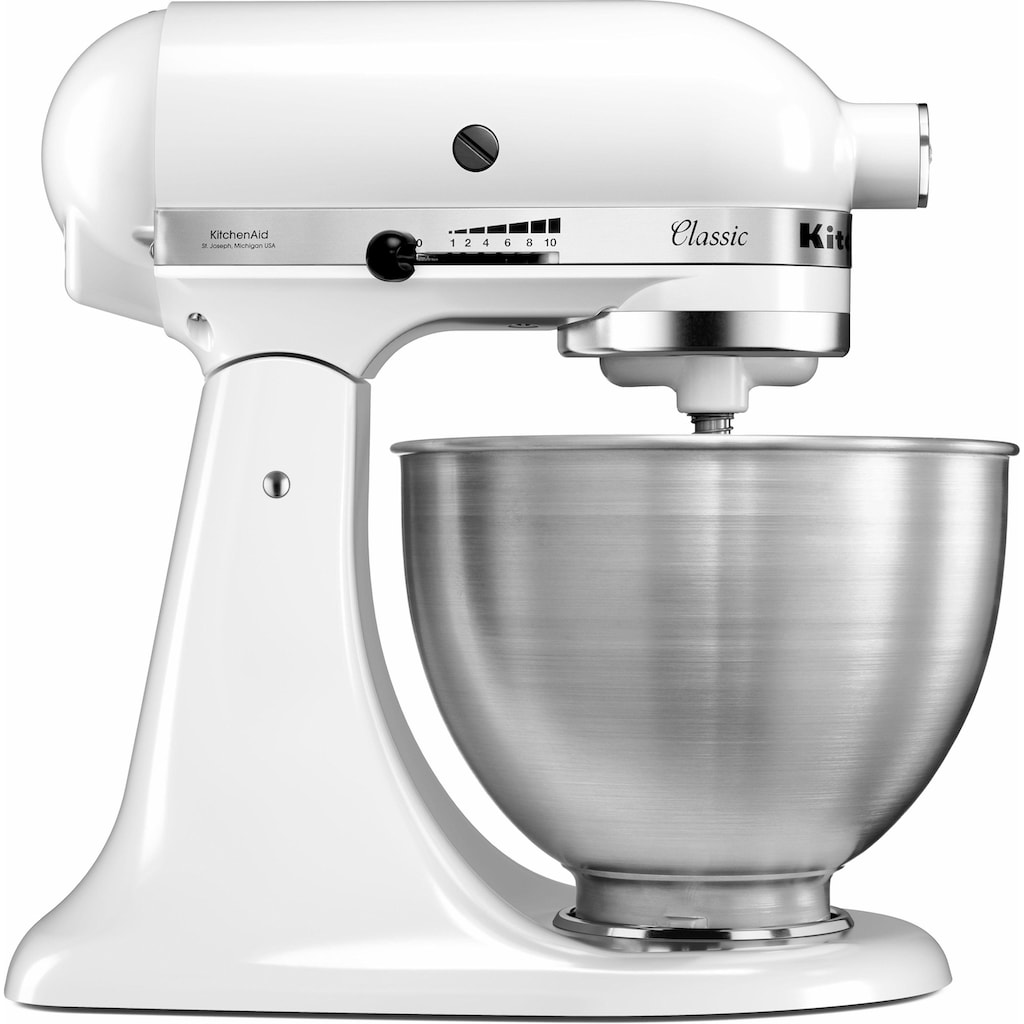 KitchenAid Küchenmaschine »5K45SSEWH+SFGA+KCCA WEISS«