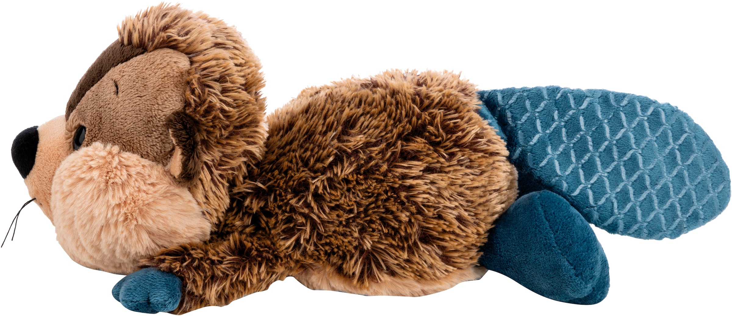 Nici Kuscheltier »Forest Friends, Biber Harry Woodsnacker, 30 cm liegend«, liegend; enthält recyceltes Material