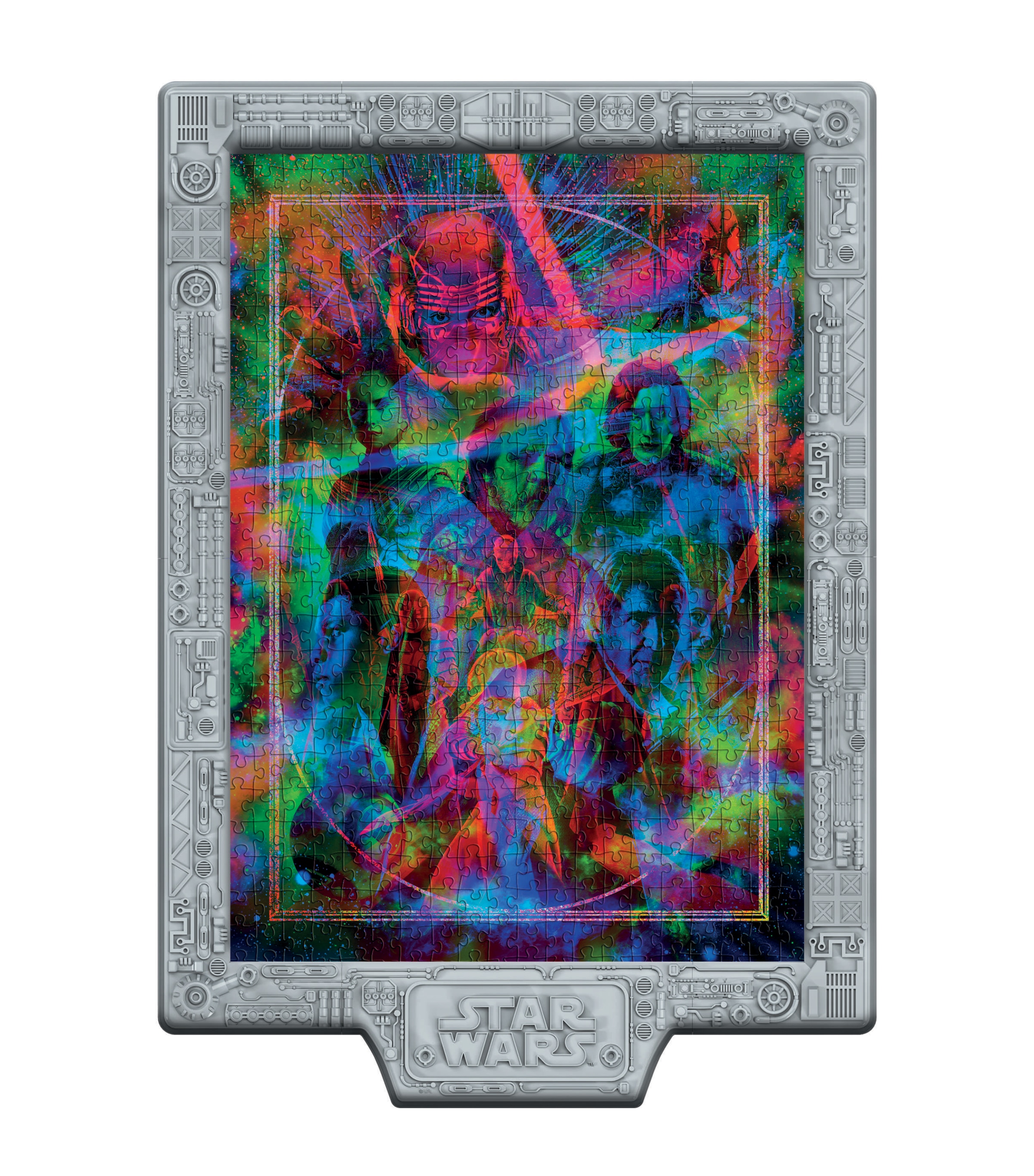 Clementoni® Puzzle »Star Wars - The Metamorphic Art Collection Episode 7-8-9« Mit Licht; Made in Europe