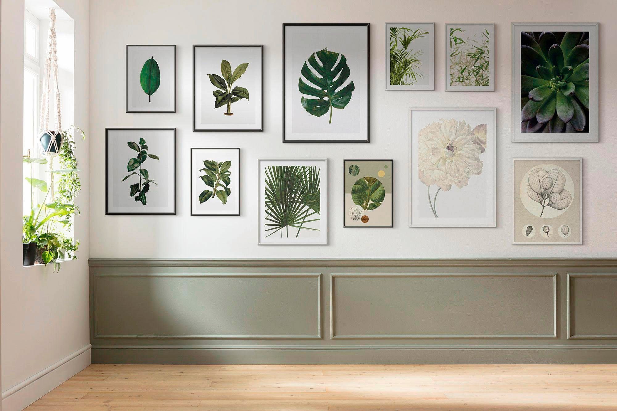 Komar Bild »Transparent Leaf«, Pflanzen-Blätter, (1 St.), Wandbild zur Dekoration - ohne Rahmen