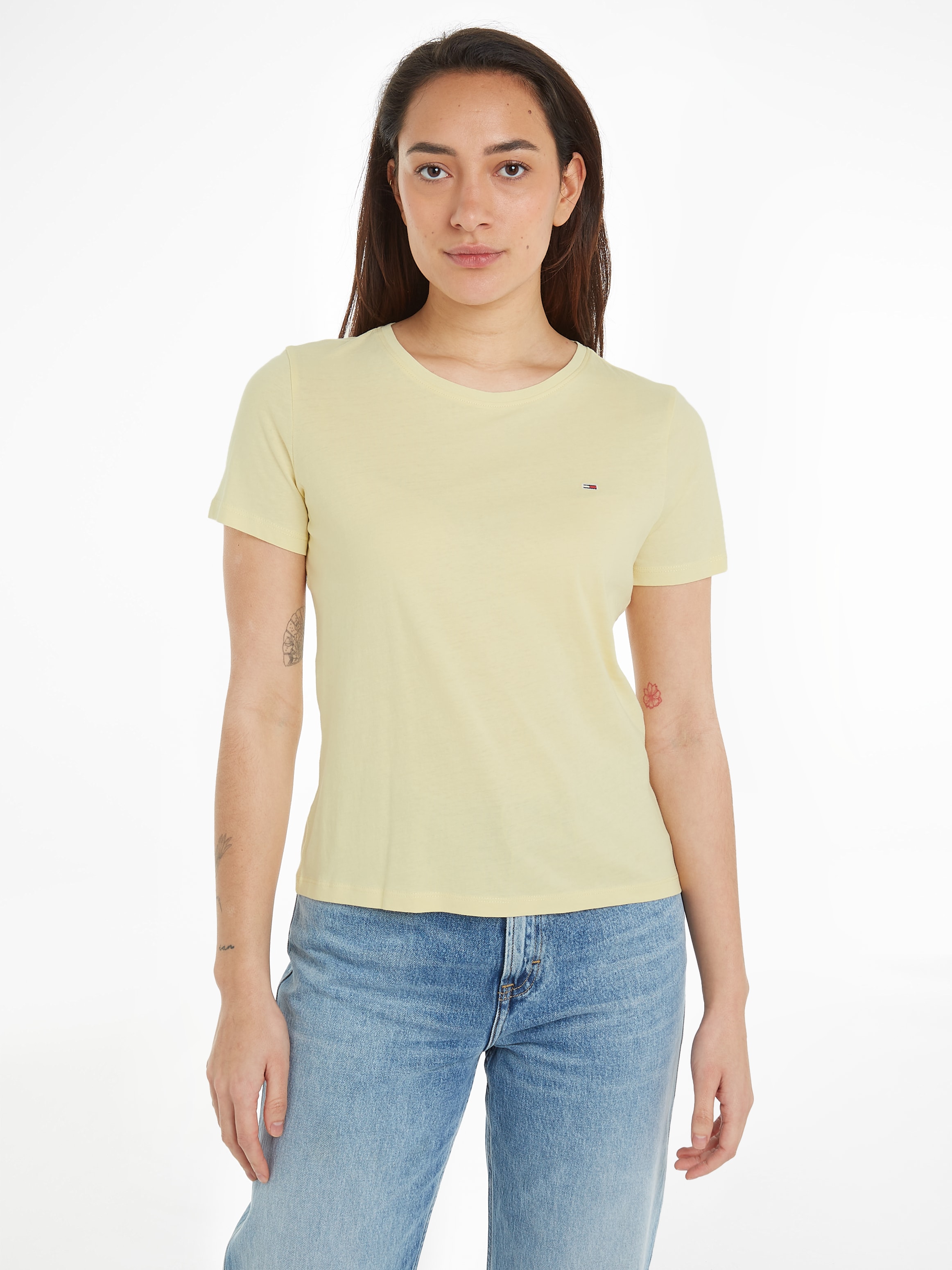 T-Shirt »Soft Jersey T Shirt«, aus weicher Jersey Qualität Rundhals Kurzarm