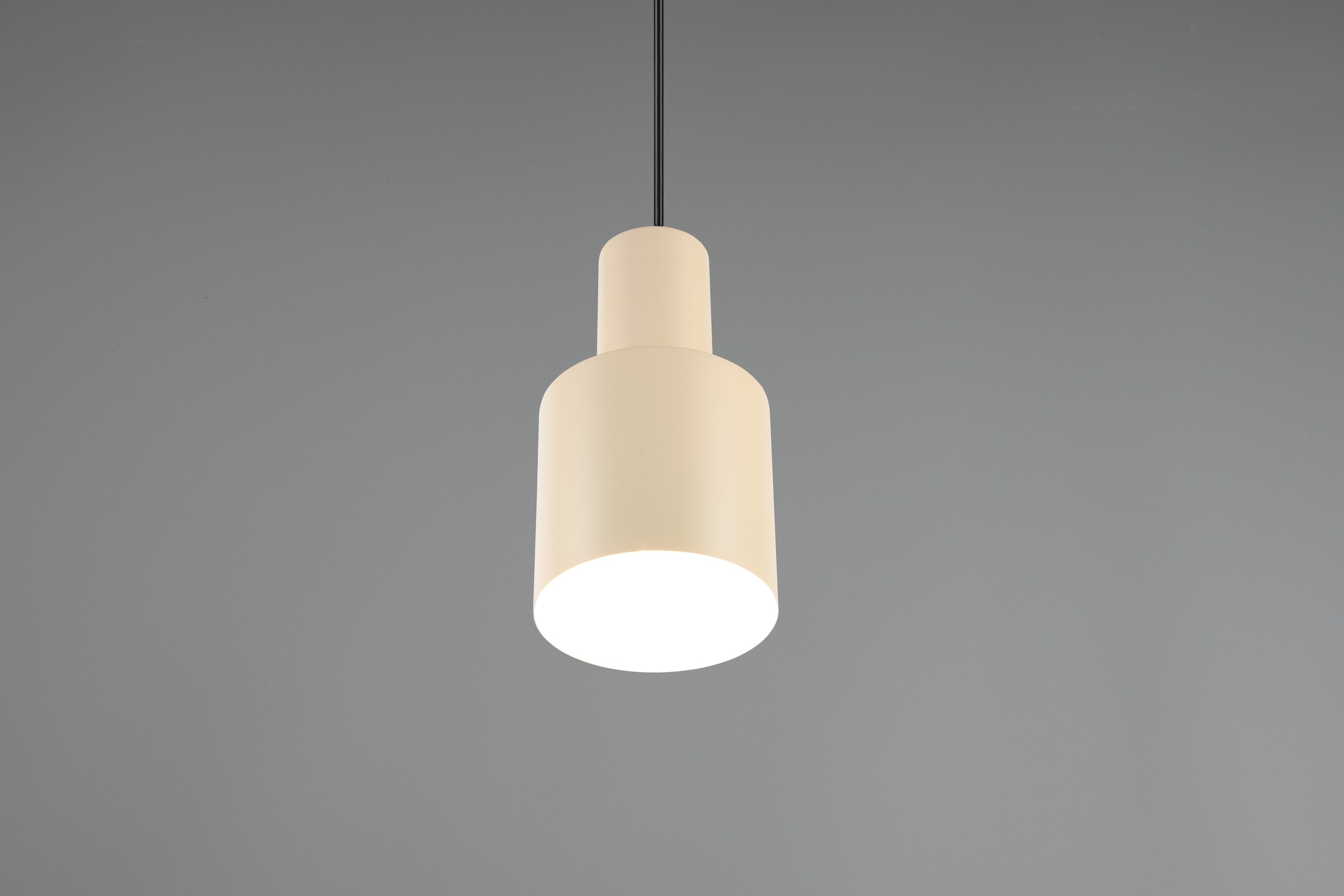 TRIO Leuchten Pendelleuchte »AGUDO, Hängelampe 1-flammig, exkl 1xE27 max 10W, höhenverstellbar« E27 1 Stk. warmweiß - kaltweiß Hängelampe Ø 12cm, bis max 150cm Abhängung, Küche Esszimmer Wohnzimmer