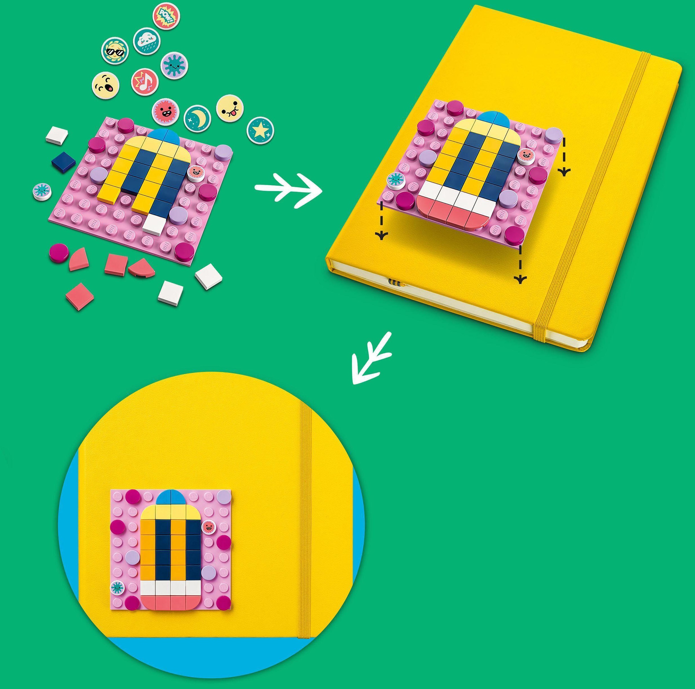 LEGO® Konstruktionsspielsteine »Kreativ-Aufkleber Set (41957), LEGO® DOTS«, (486 St.), Made in Europe