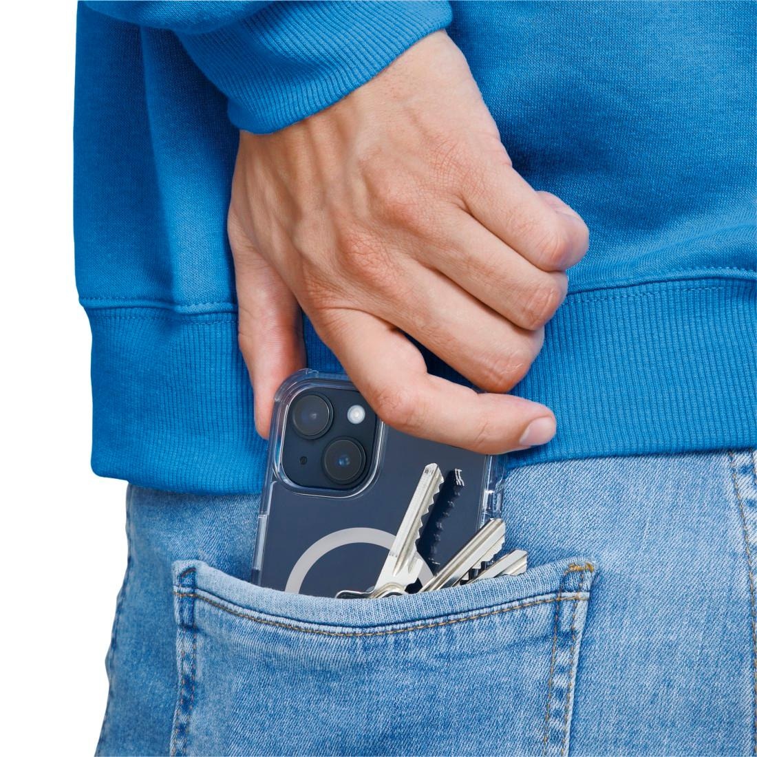 Hama Smartphone-Hülle »Handyhülle „Extreme Protect“ für iPhone 16 Plus (f. MagSafe, stoßfest)«, iPhone 16 Plus, 17 cm (6,7 Zoll)