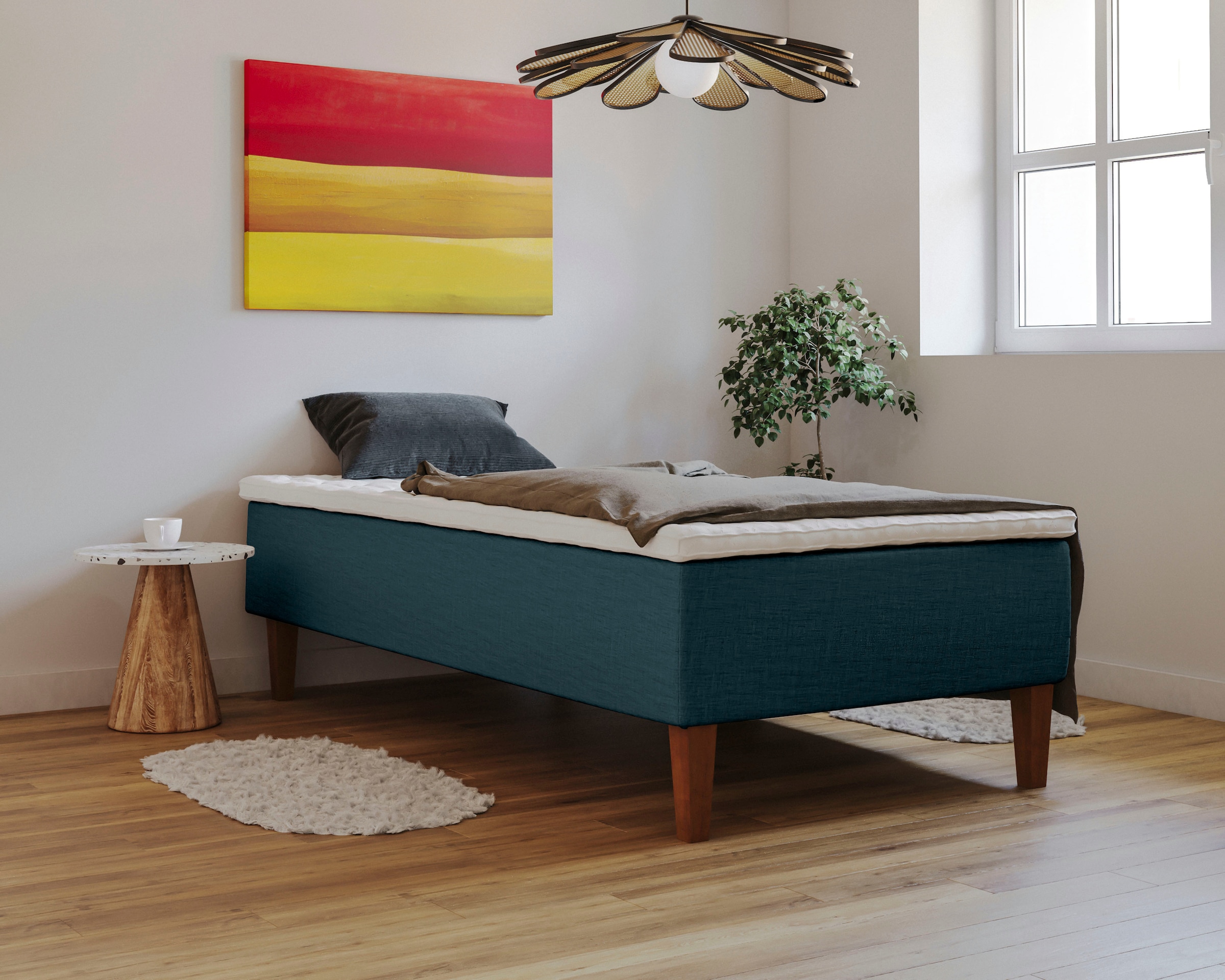 Home affaire Boxspringbett »Osterberg«, mit Taschen-Federkernunterbox