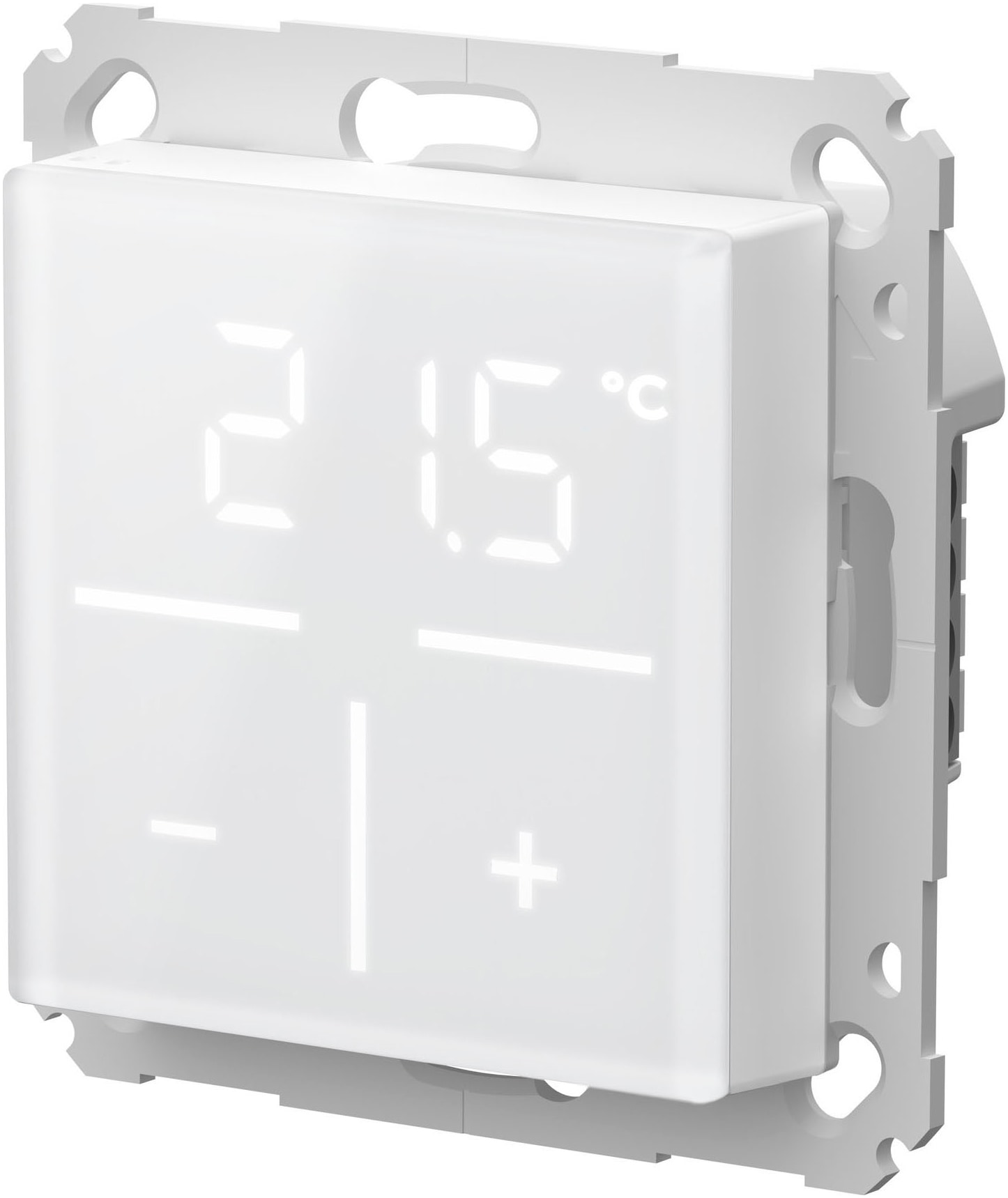 Homematic IP Smart-Home-Zubehör »Glas-Wandthermostat mit CO2-Sensor«