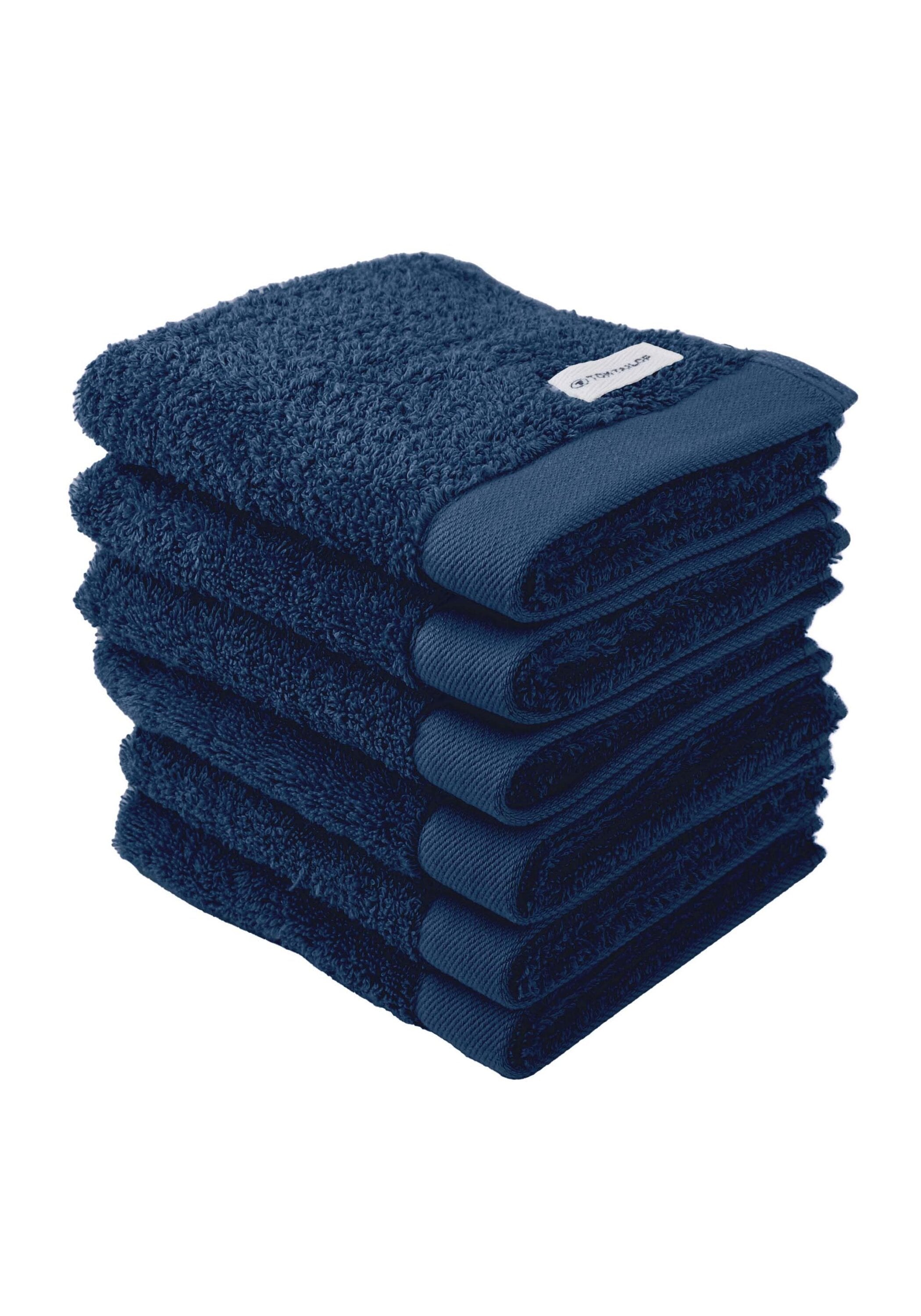 TOM TAILOR Gästehandtuch »Gästetuch Color Bath Guest Towel 6er Pack«