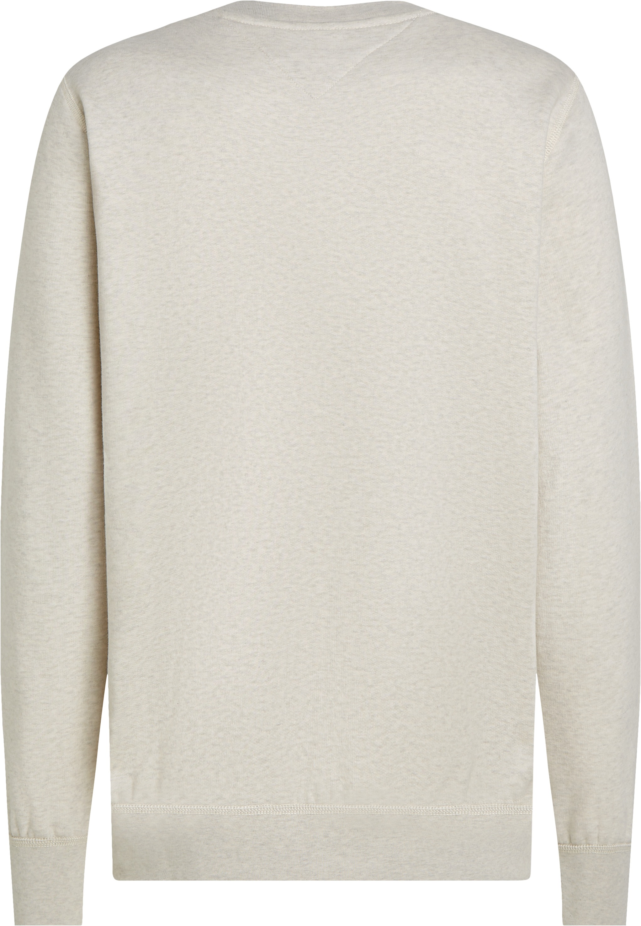 Tommy Hilfiger Sweatshirt »ESS SEASONAL FLEECE CREWNECK mit Rundhals und Stickerei«, unifarben, casual, regular fit, Baumwollmix, Rundhals