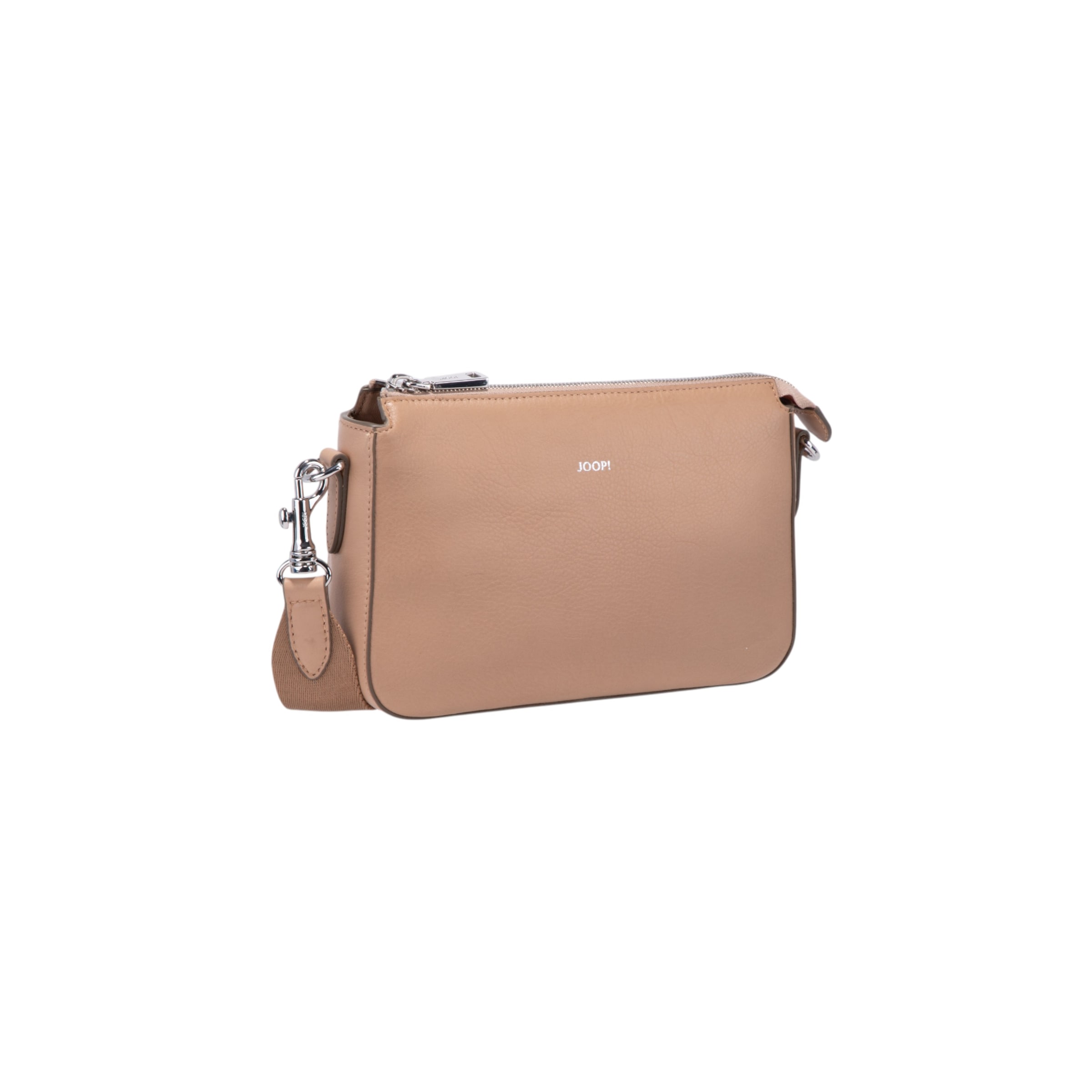 JOOP! Umhängetasche »sofisticato 1.0 jasmina shoulderbag shz« Damen Handtasche, Schultertasche mit Logoprägung
