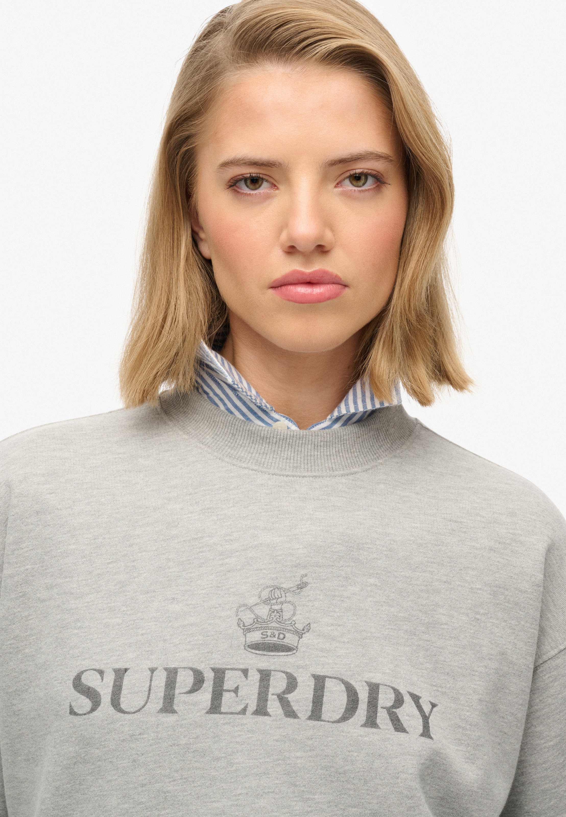 Superdry Sweatshirt »BRITISH DESIGN RELAXED CREW«
