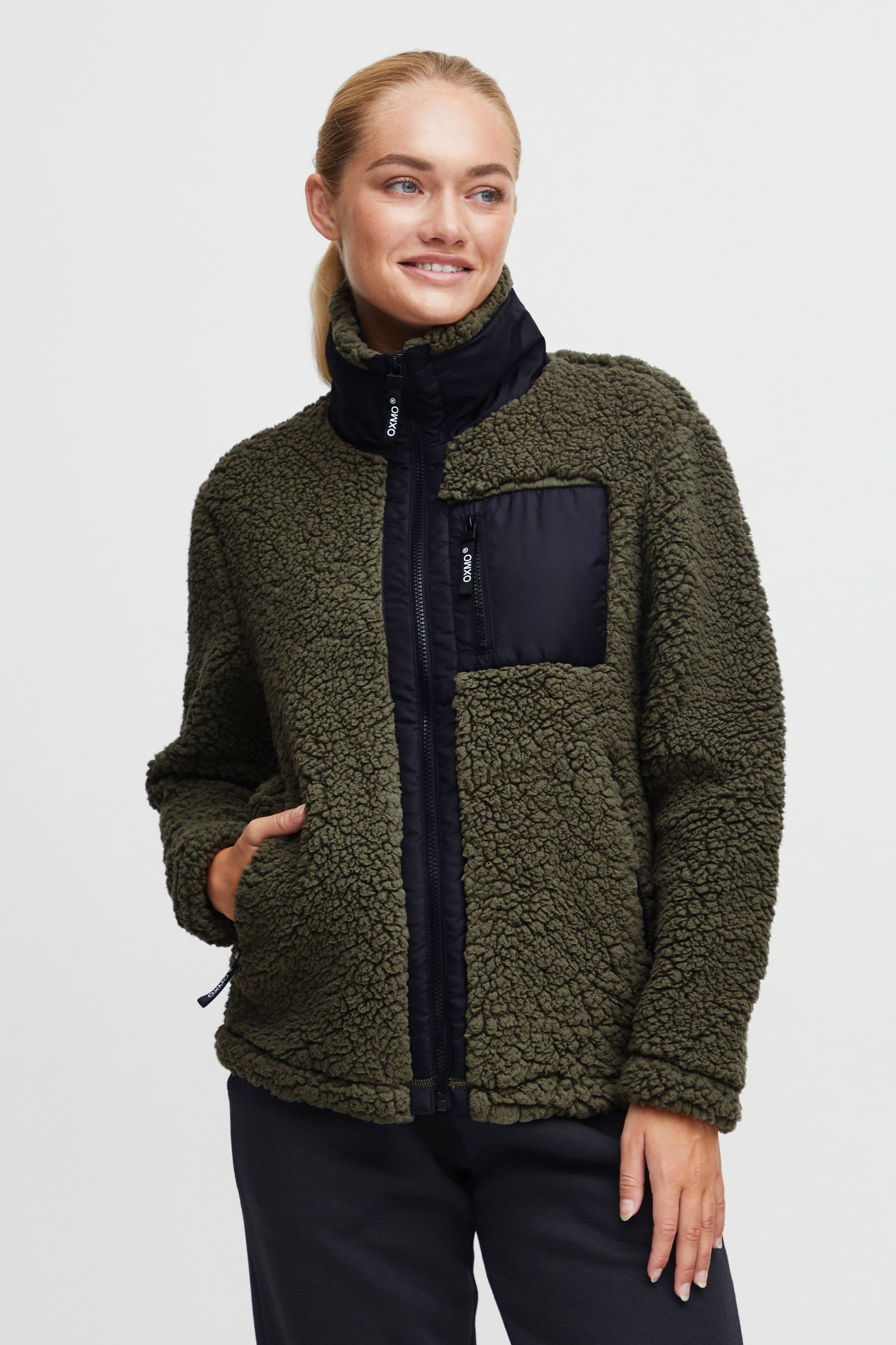 OXMO Sweatjacke »Fleecejacke OXEllin«