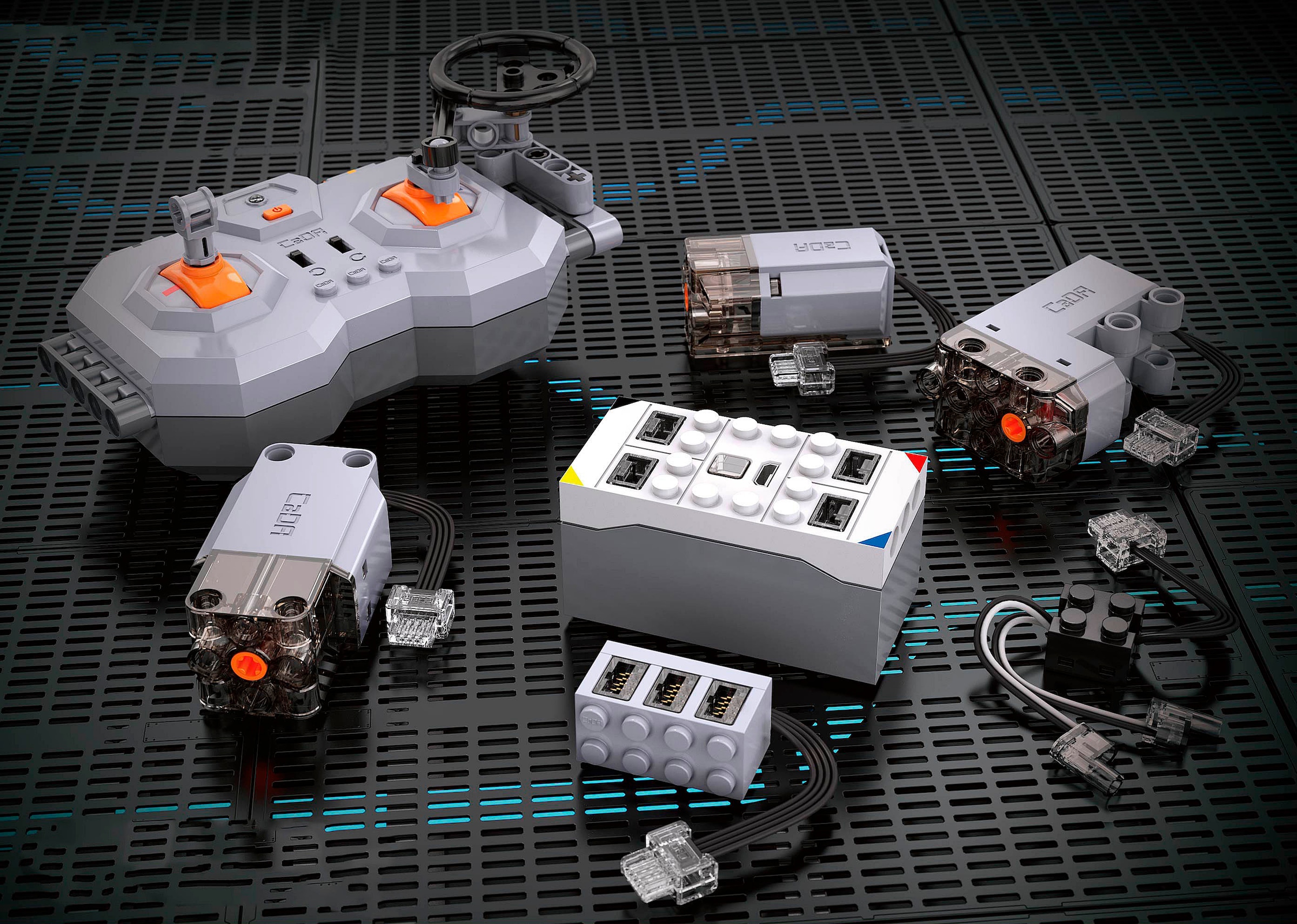 Jamara Konstruktionsspielsteine »CaDA, Power System Max Bricks (402896)« zur Ergänzung von CaDA Technikmodellen