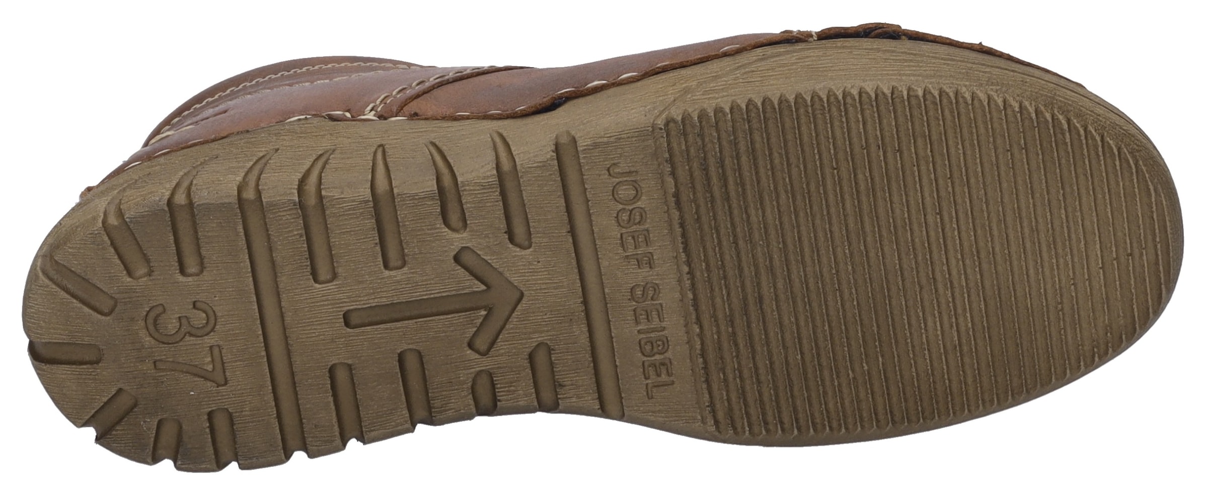 Josef Seibel Schnürstiefelette »Felicia 01«, Schnürboots, Sneaker, Freizeitschuh mit modischer Ziernaht