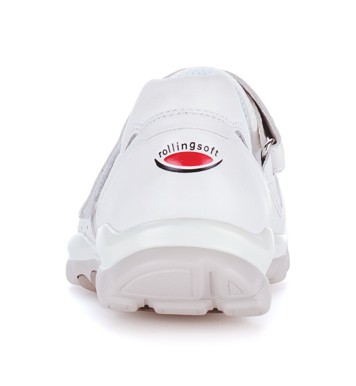 Gabor Rollingsoft Riemchenballerina  , Klettschuh, Freizeitschuh, Komfortschuh mit Lochmuster