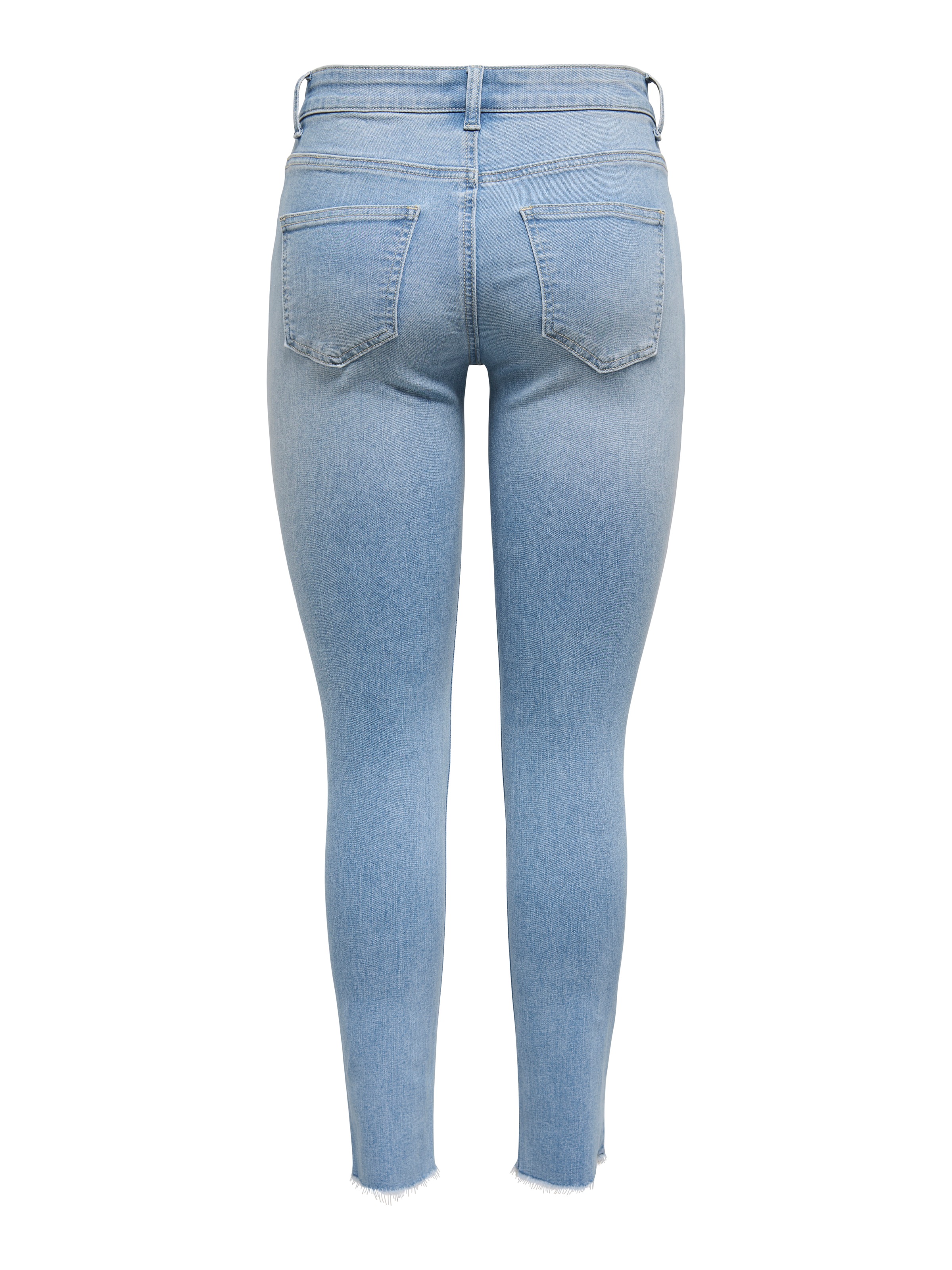 ONLY Skinny-fit-Jeans »ONLMIA MID WAIST BUTTON SK RW ANK BOX«