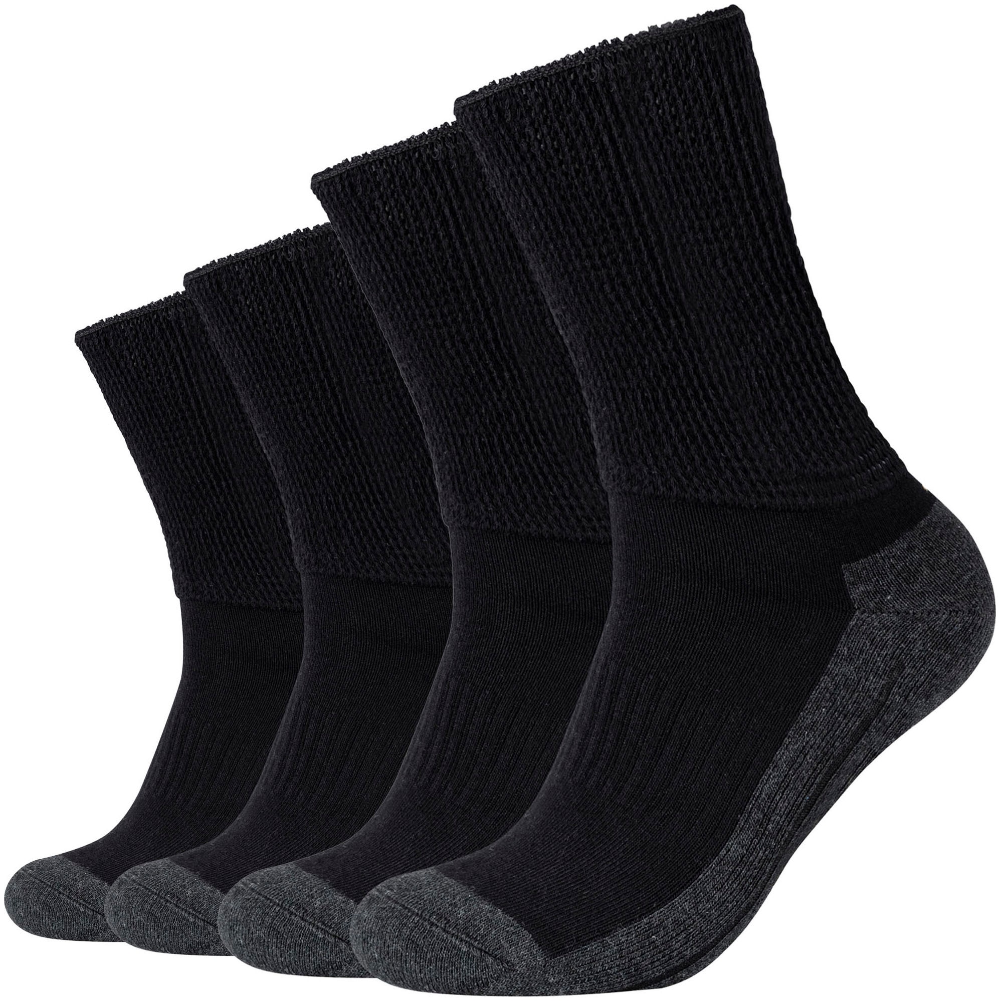 Camano Socken, (4 Paar, 4er Pack), Pro Tex Diabetic Ankle Socks, perfekte Feuchtigkeitsregulation