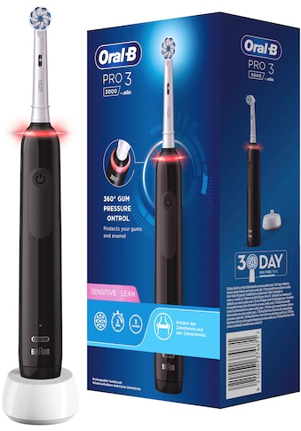 Oral B Elektrische Zahnbürste »Pro 3 3000 Sensitive Clean«, 1 St. Aufsteckbürsten kaufen