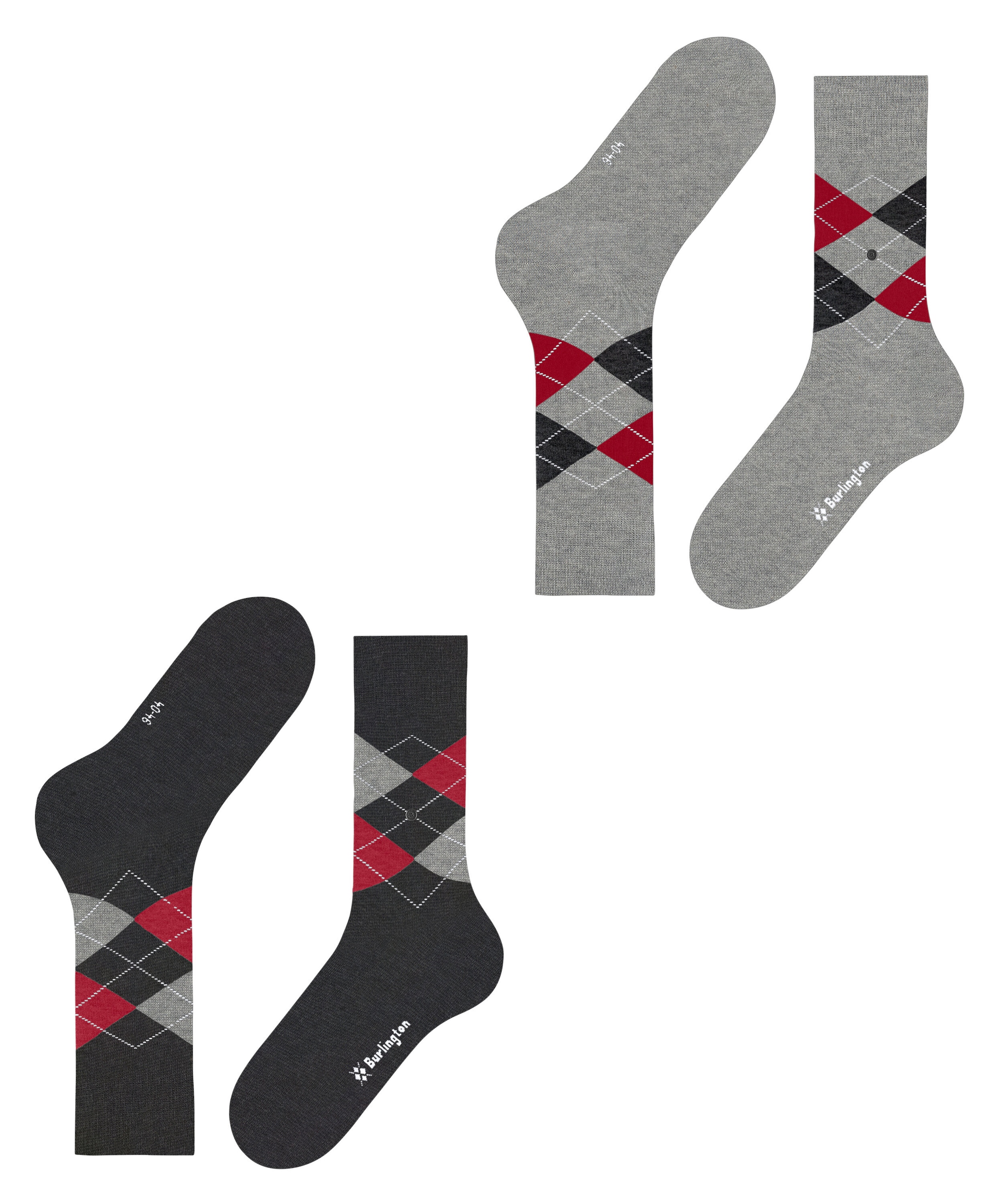 Burlington Socken »Everyday Argyle 2er-Pack« 2er Pack,  atmungsaktiv