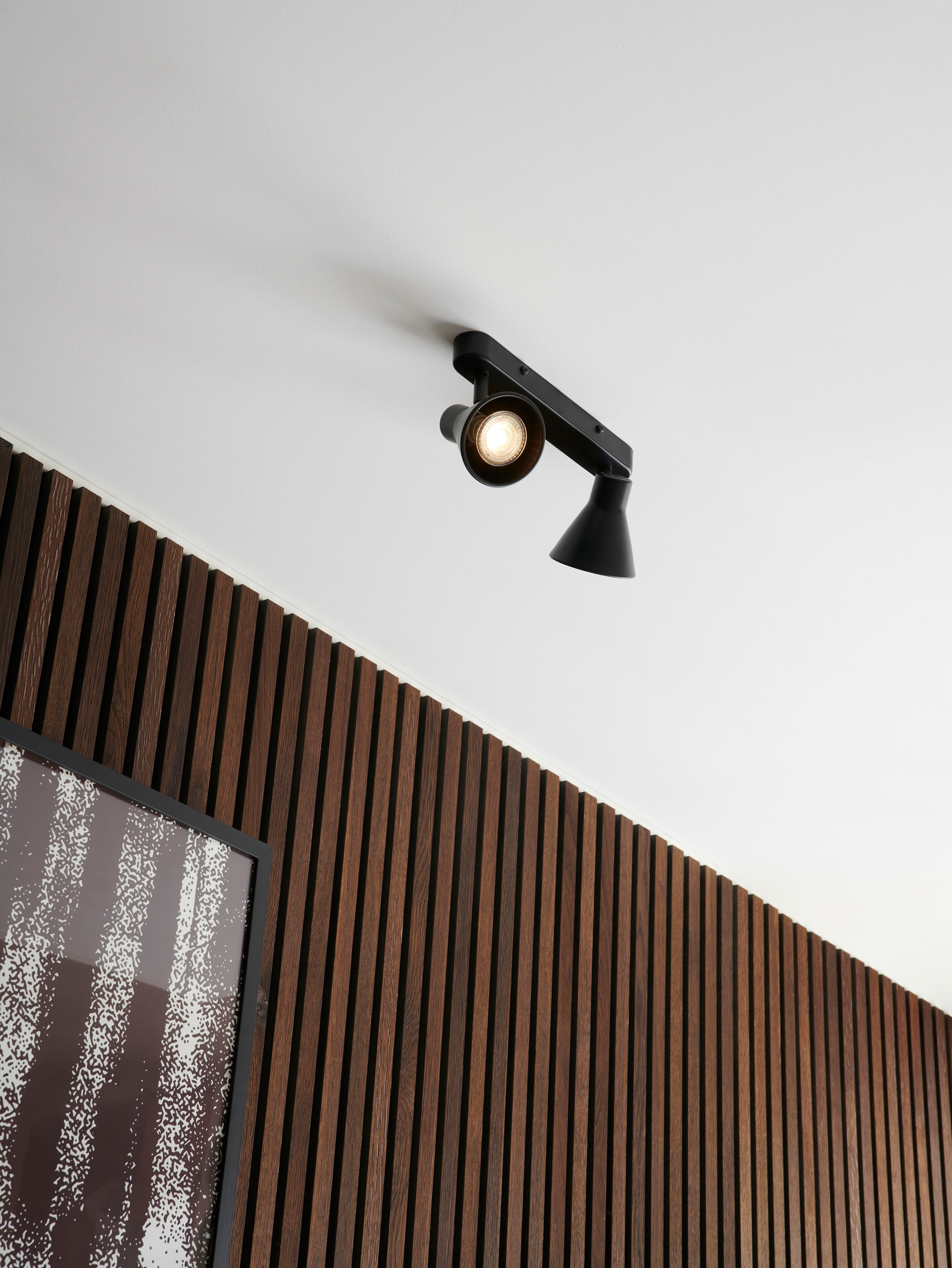 Nordlux Deckenspot »Eik«, Leuchtmittel GU10 | ohne Leuchtmittel, Zeitgenössischer und einfacher Stil, kipp- und drehbarer Schirm