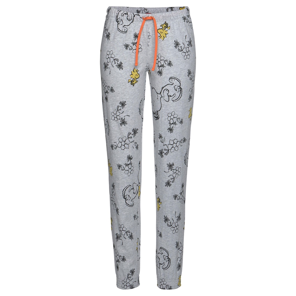 Peanuts Pyjama, (2 tlg.), mit Snoopy und Woodstock Druck